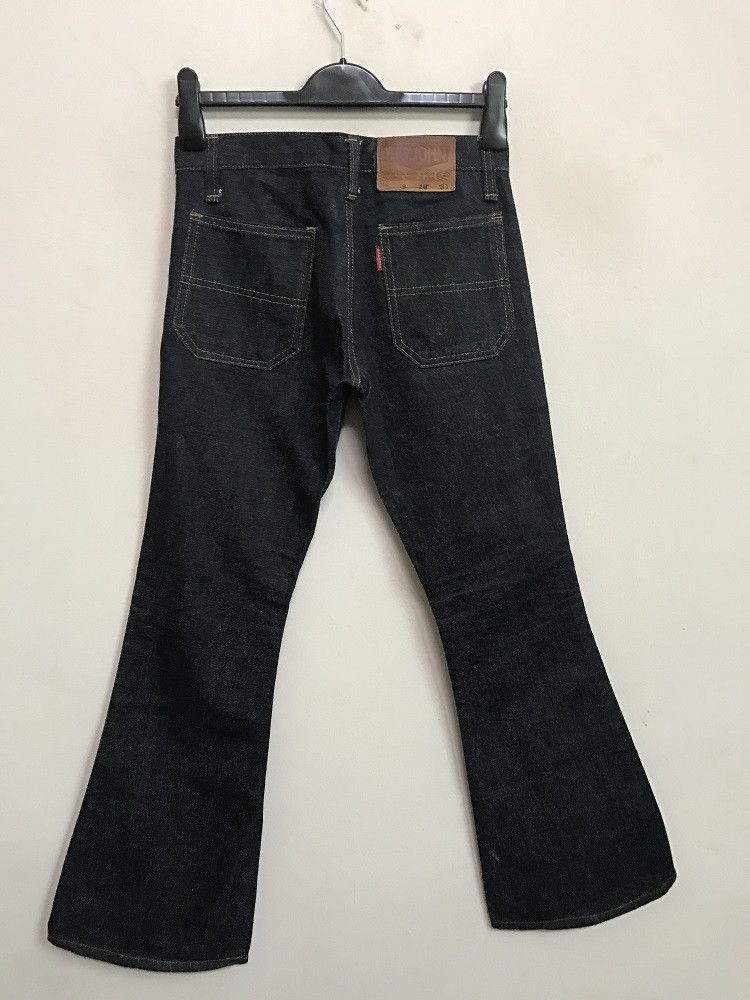 Big John × Vintage 70s Big John Made in Usa Sanforized Indigo Denim Bell Bottom Size US 28 / EU 44 - 4 Thumbnail