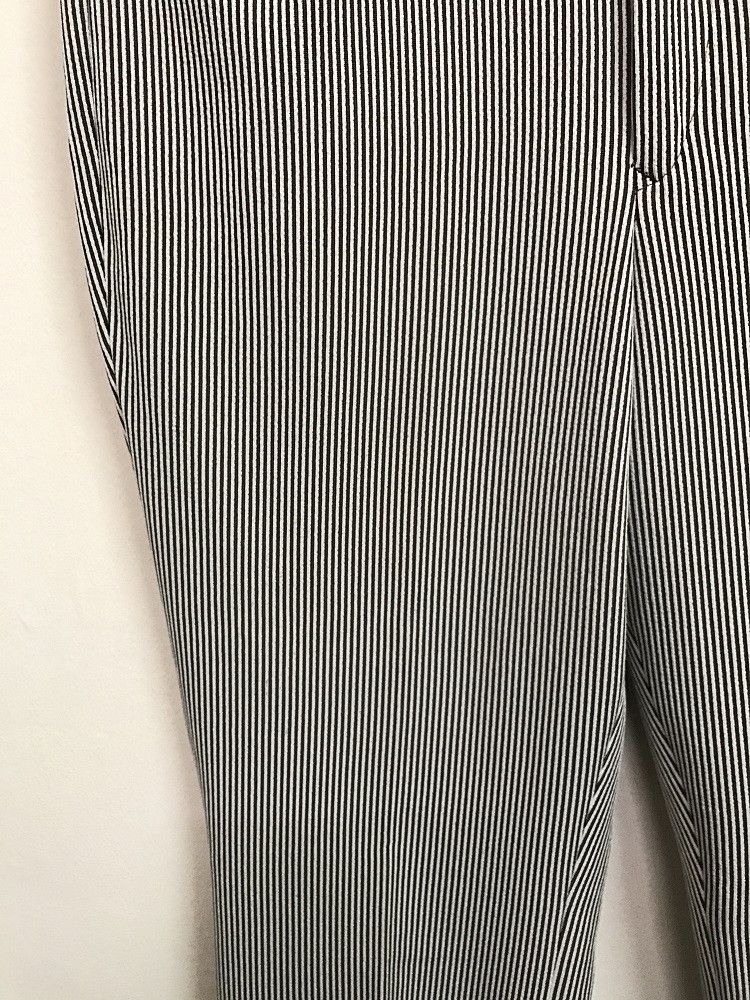 Vintage Vintage 70s KINGS ROAD Perma - Prest Striped Trouser Pant Size US 38 / EU 54 - 6 Thumbnail