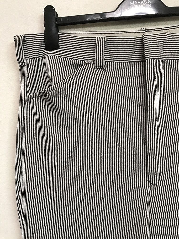 Vintage Vintage 70s KINGS ROAD Perma - Prest Striped Trouser Pant Size US 38 / EU 54 - 1 Thumbnail
