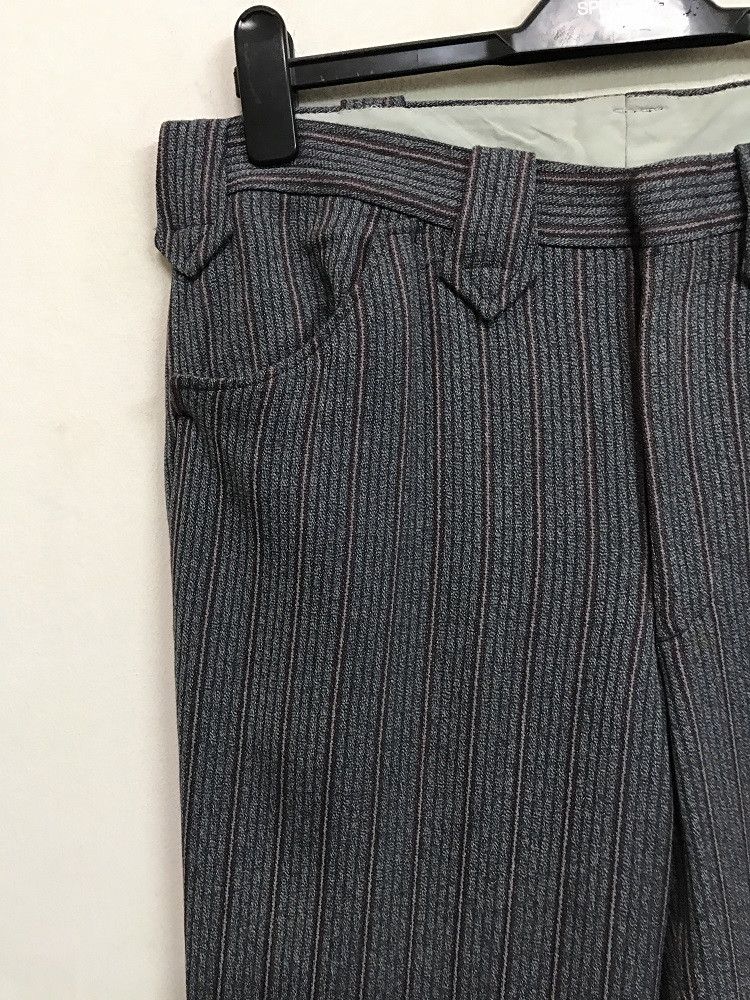 Vintage Vintage 70s Allen Mfg.co Westerner Striped Trouser Pant Size US 34 / EU 50 - 1 Thumbnail