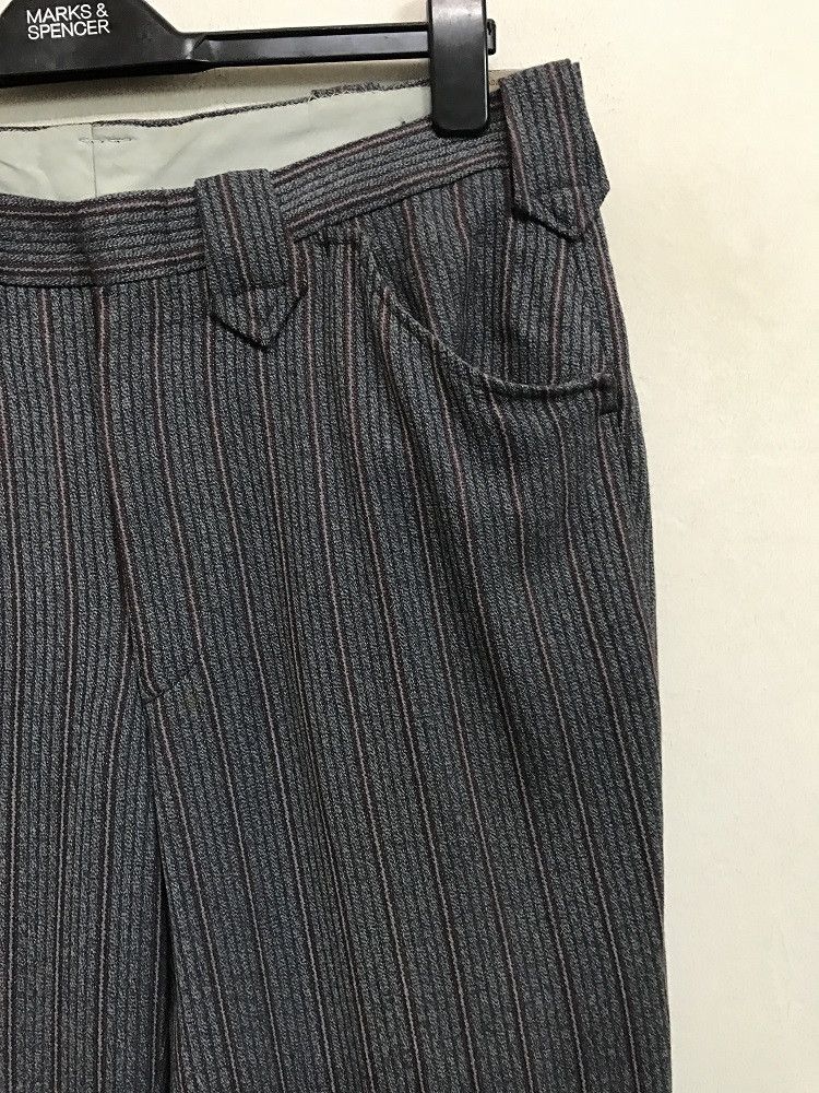 Vintage Vintage 70s Allen Mfg.co Westerner Striped Trouser Pant Size US 34 / EU 50 - 2 Thumbnail