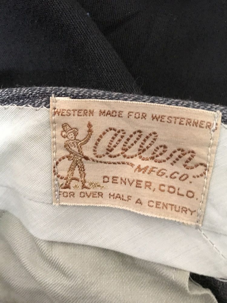 Vintage Vintage 70s Allen Mfg.co Westerner Striped Trouser Pant Size US 34 / EU 50 - 18 Thumbnail