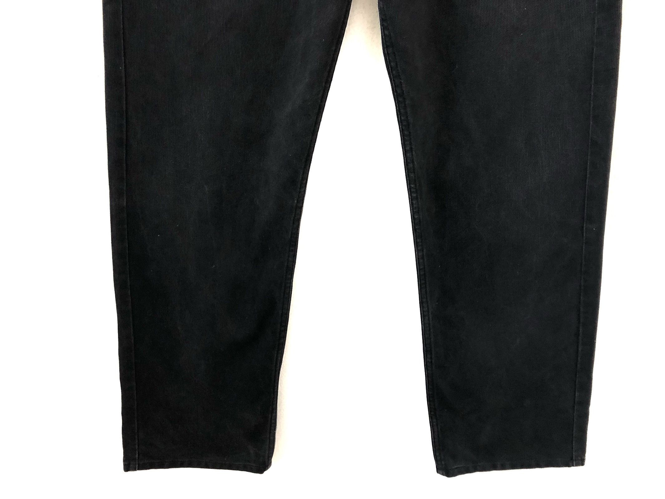 Or Glory OrGlory Japan Striped Twill Black Trouser Pant Size US 31 - 3 Thumbnail