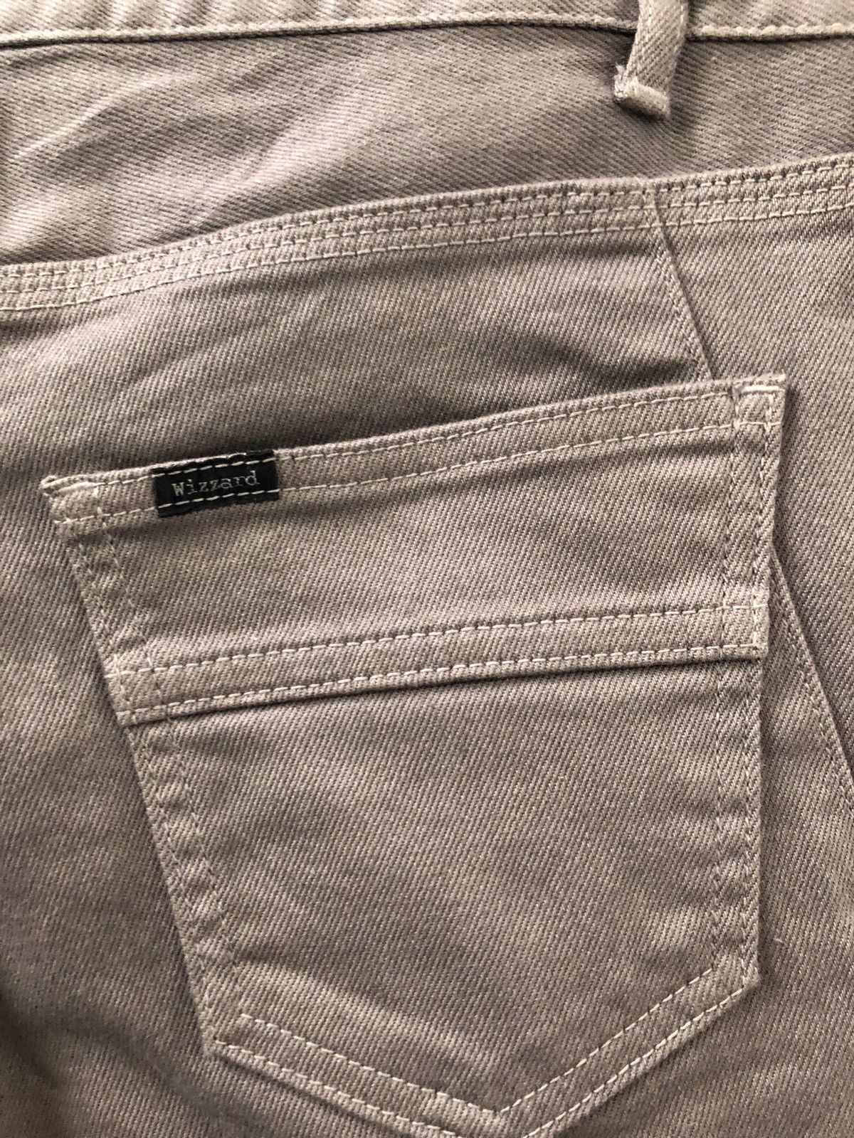 Wizzard Made in Japan White Border Striped Low Rise Skinny Pant Size US 29 - 12 Thumbnail