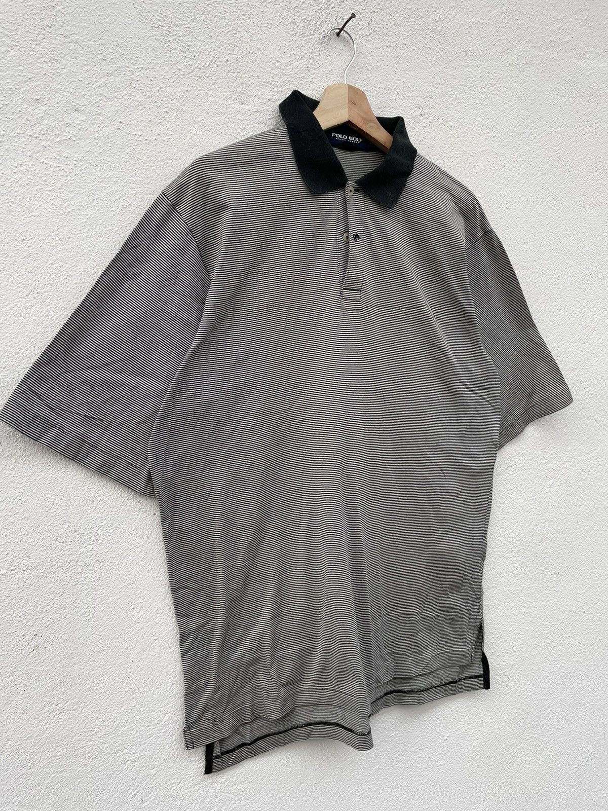 Polo Ralph Lauren Vintage Polo Golf By Ralph Lauren Striped Polo Tshirt Size US M / EU 48-50 / 2 - 2 Thumbnail