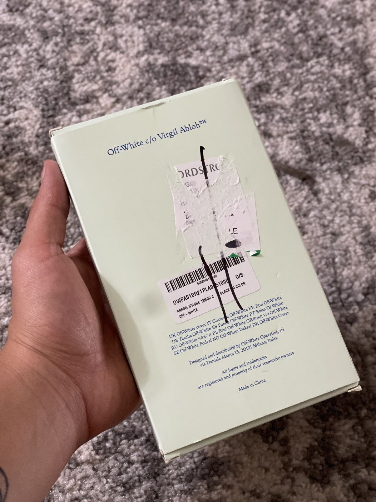 Off-White Off White IPhone 12 Mini black arrows case Size ONE SIZE - 2 Thumbnail