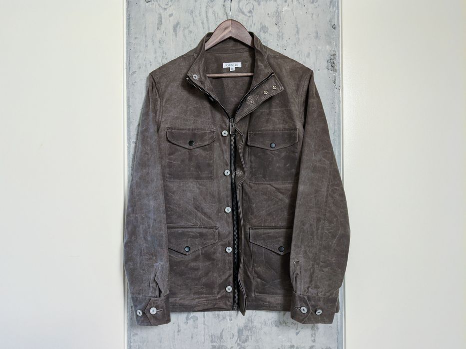 Gustin (New) Field Jacket in Waxed Dark Oak | Grailed