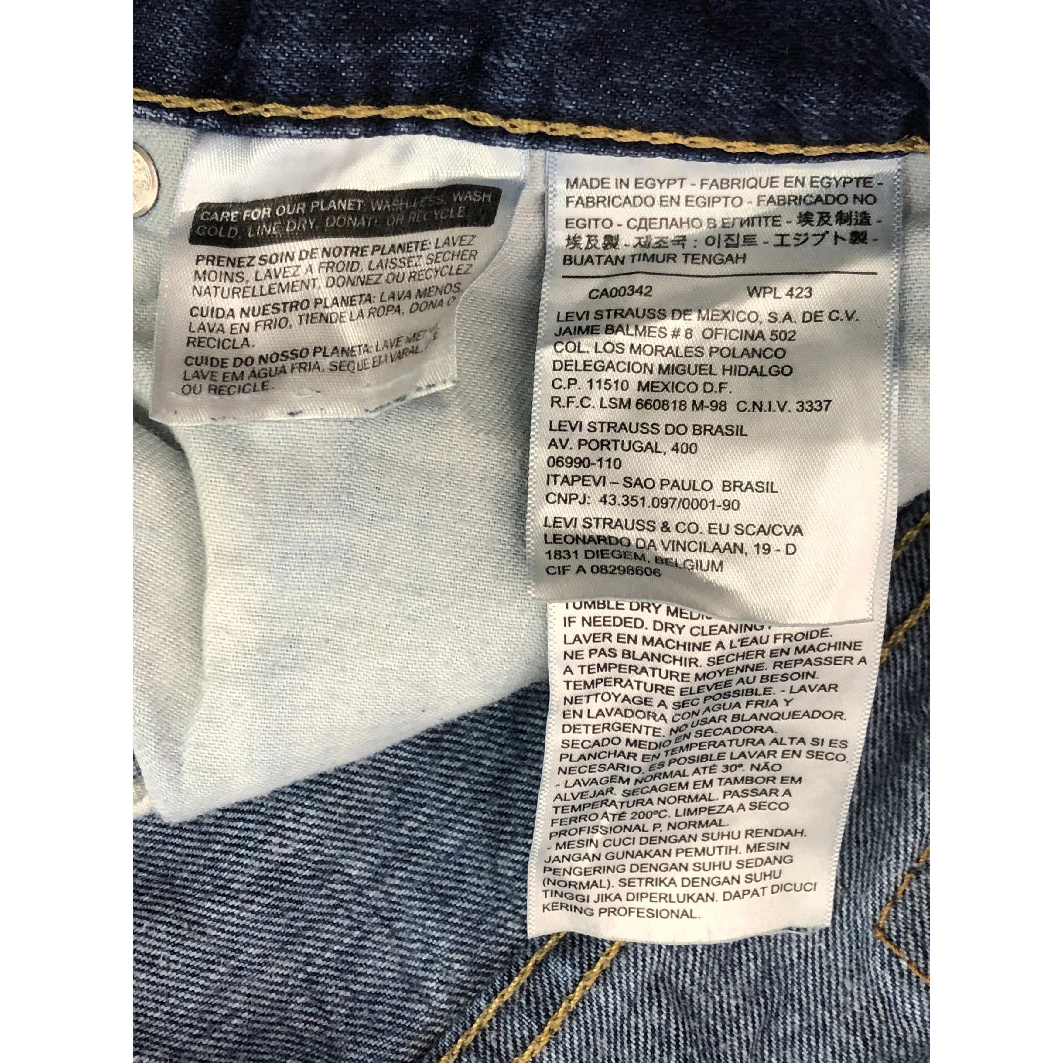 Levi's Vintage Levis 569 Denim Pant Oversized DP0057 Size US 42 / EU 58 - 6 Thumbnail