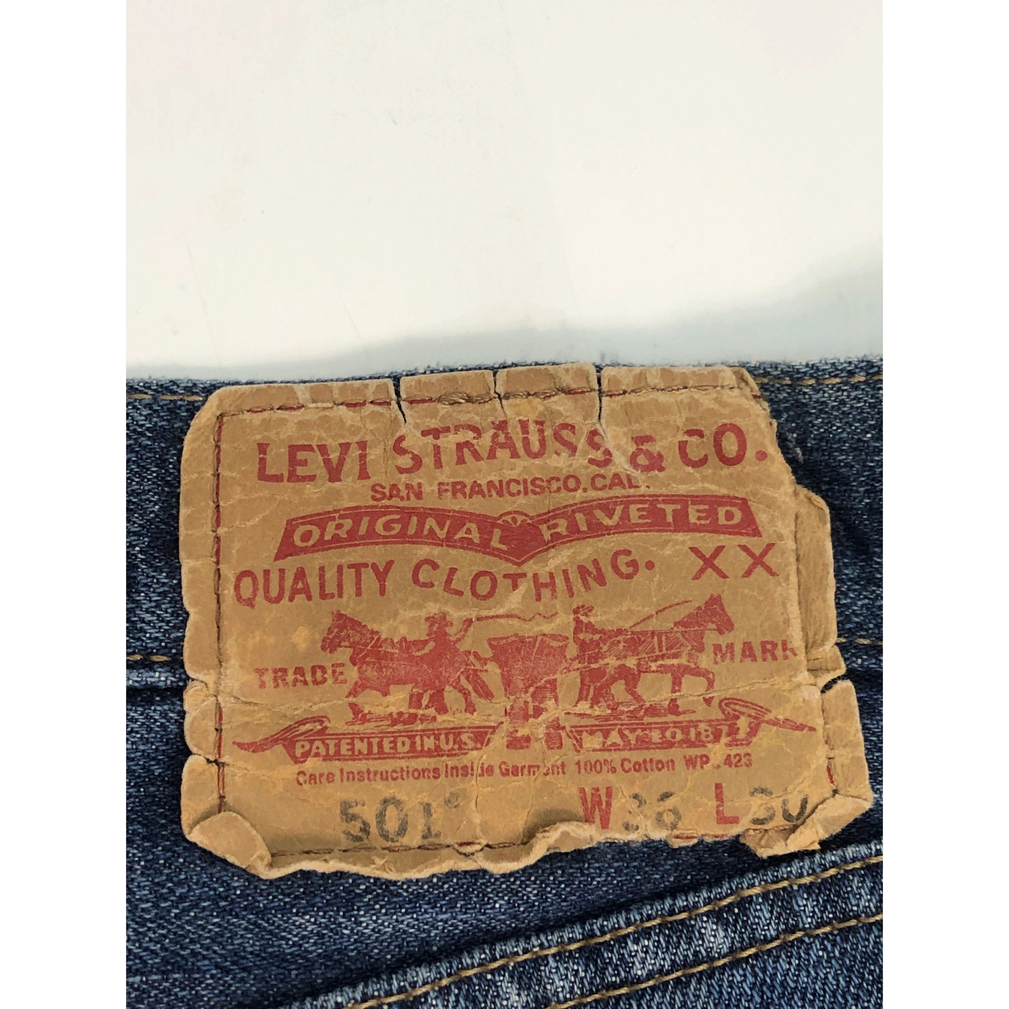 Levi's Vintage Levis 501 Jeans Pant DP0073 Size US 38 / EU 54 - 5 Thumbnail