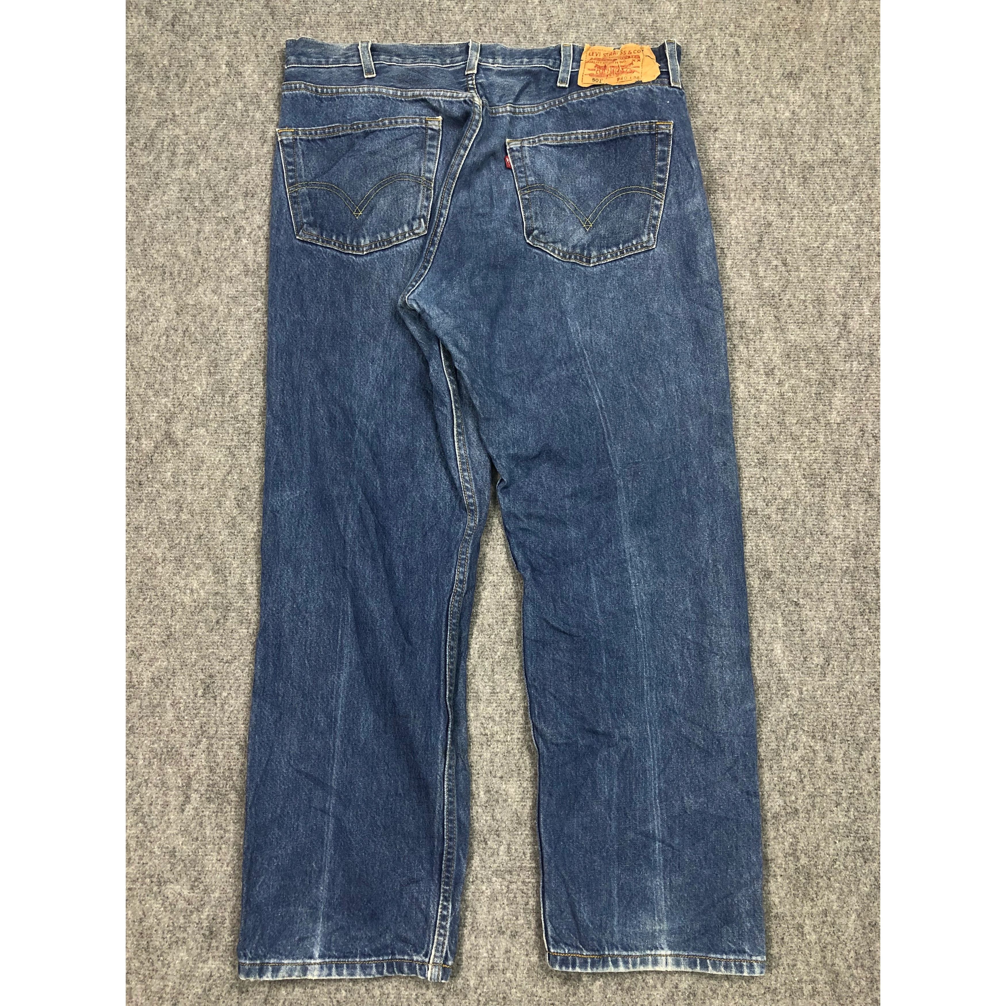 Levi's Vintage Levis 501 lightwash Jeans Pant DP0106 Size US 38 / EU 54 - 2 Thumbnail