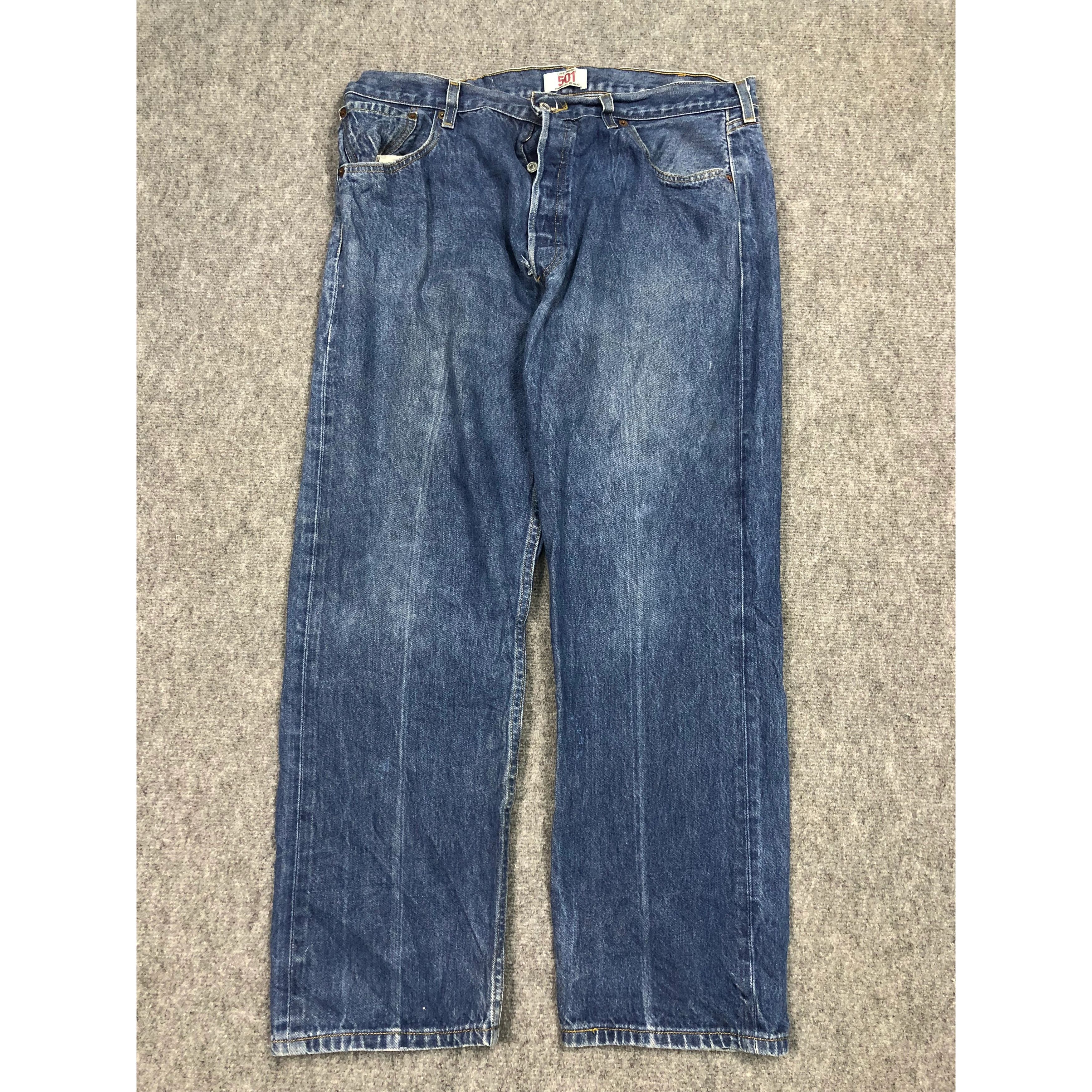 Levi's Vintage Levis 501 lightwash Jeans Pant DP0106 Size US 38 / EU 54 - 1 Thumbnail
