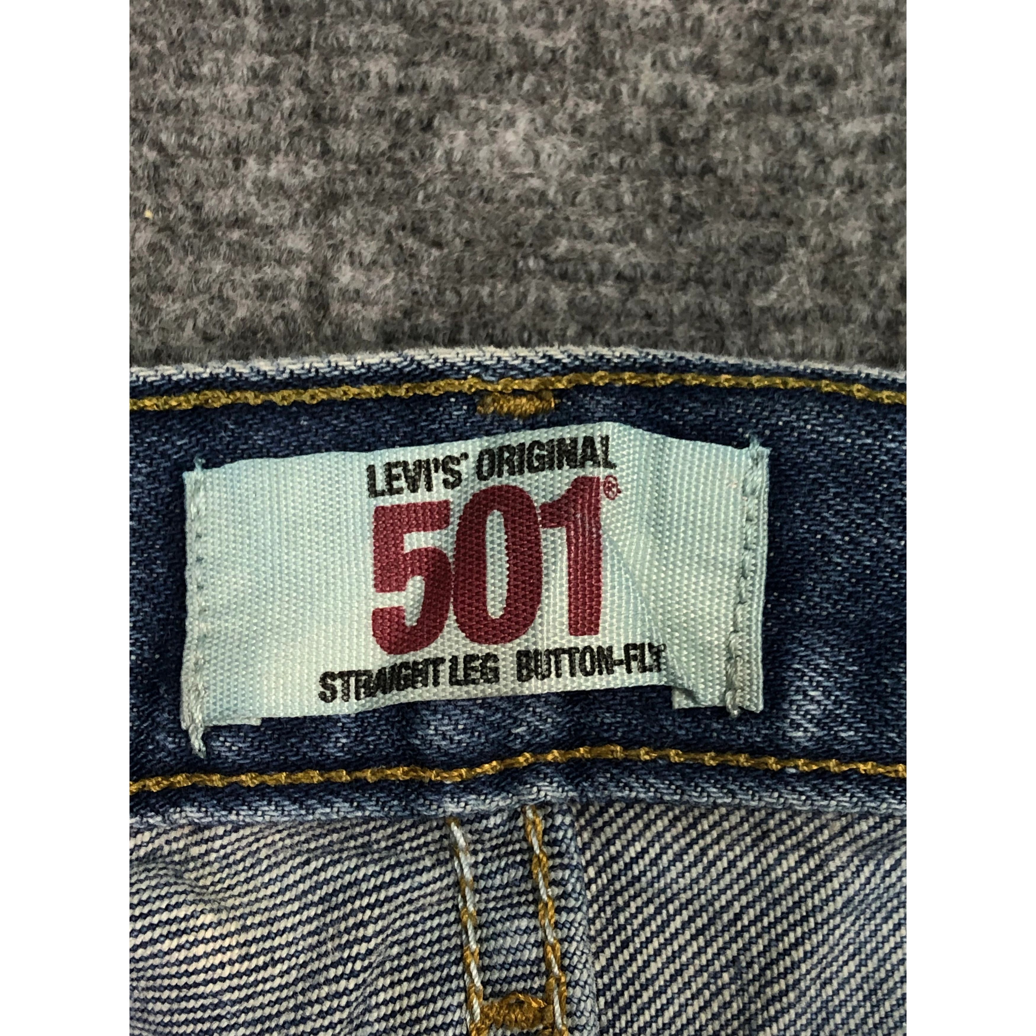 Levi's Vintage Levis 501 lightwash Jeans Pant DP0106 Size US 38 / EU 54 - 6 Thumbnail
