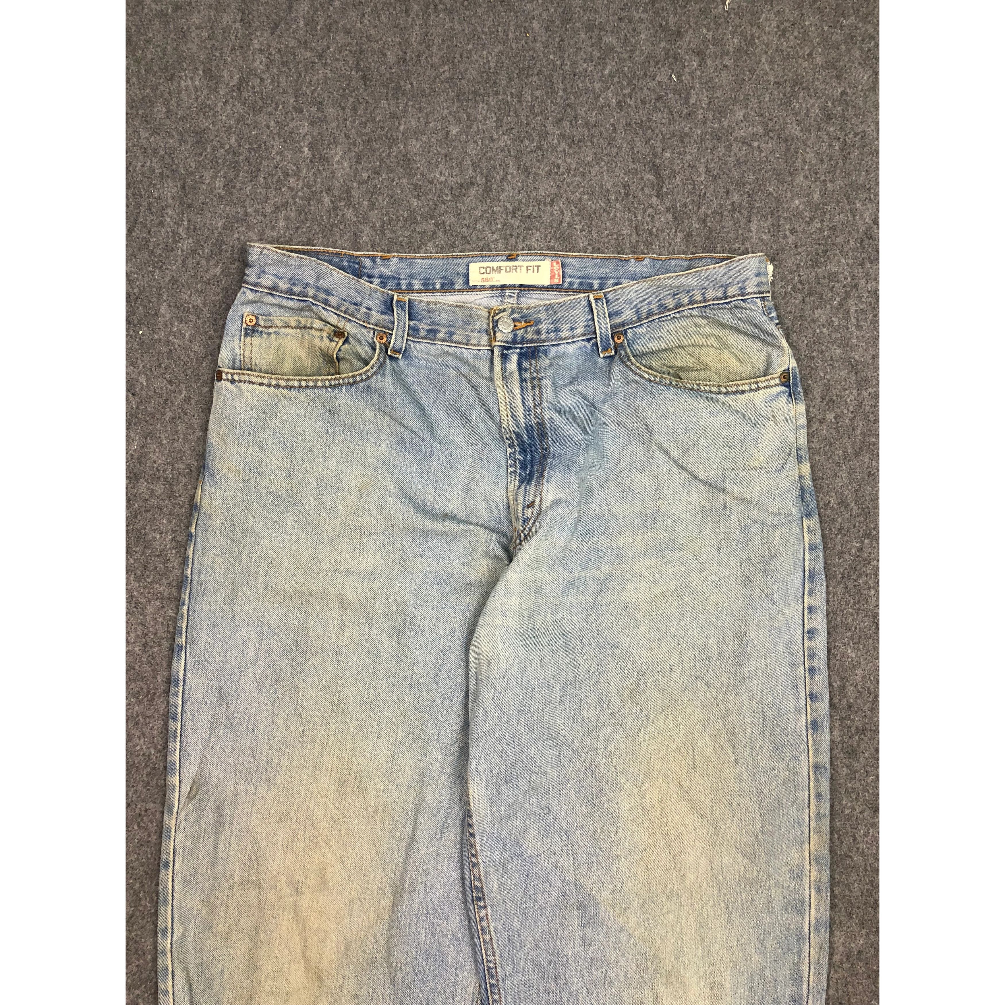 Levi's Vintage Levis 560 Oversized Jeans DP0474 Size US 40 / EU 56 - 3 Thumbnail