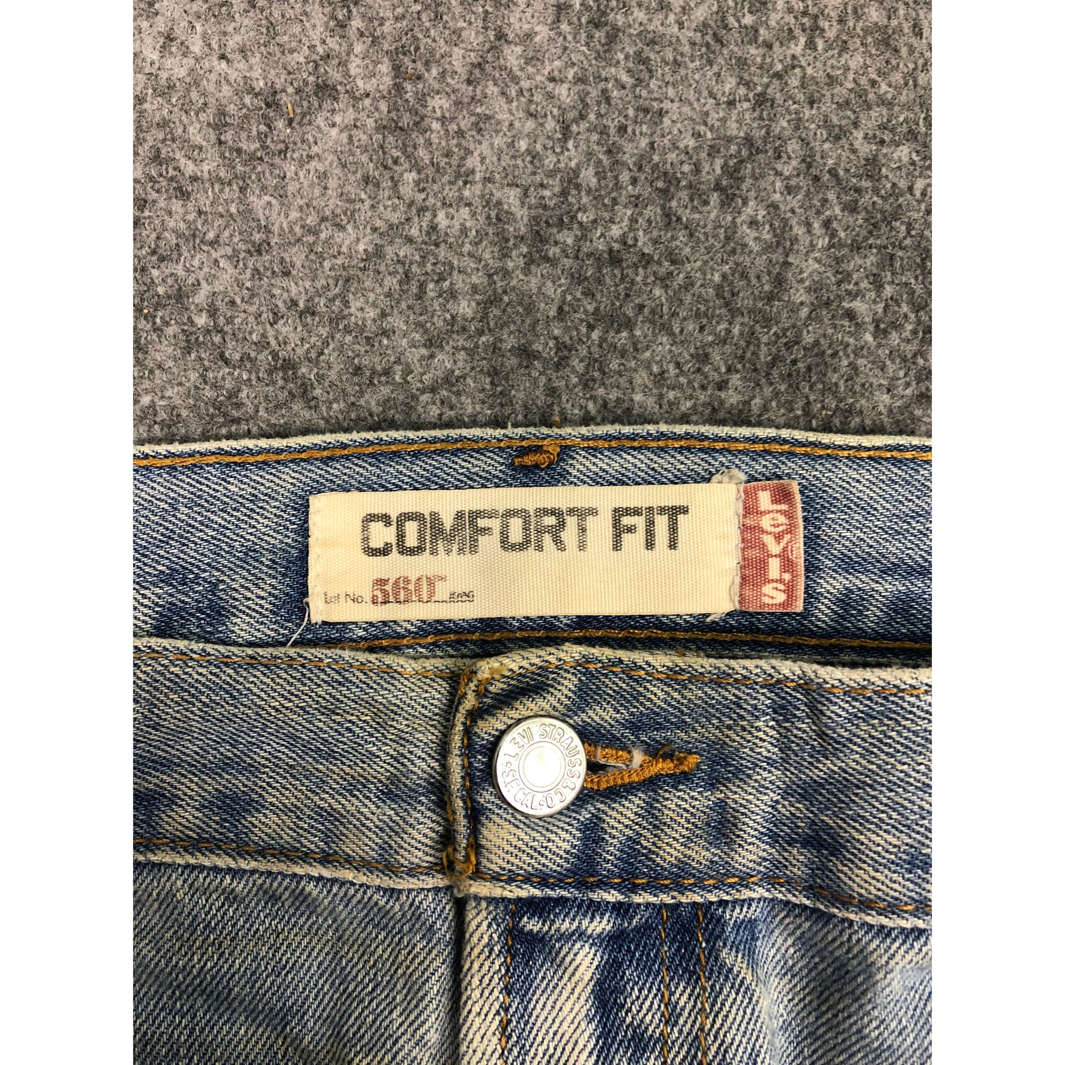Levi's Vintage Levis 560 Oversized Jeans DP0474 Size US 40 / EU 56 - 7 Thumbnail