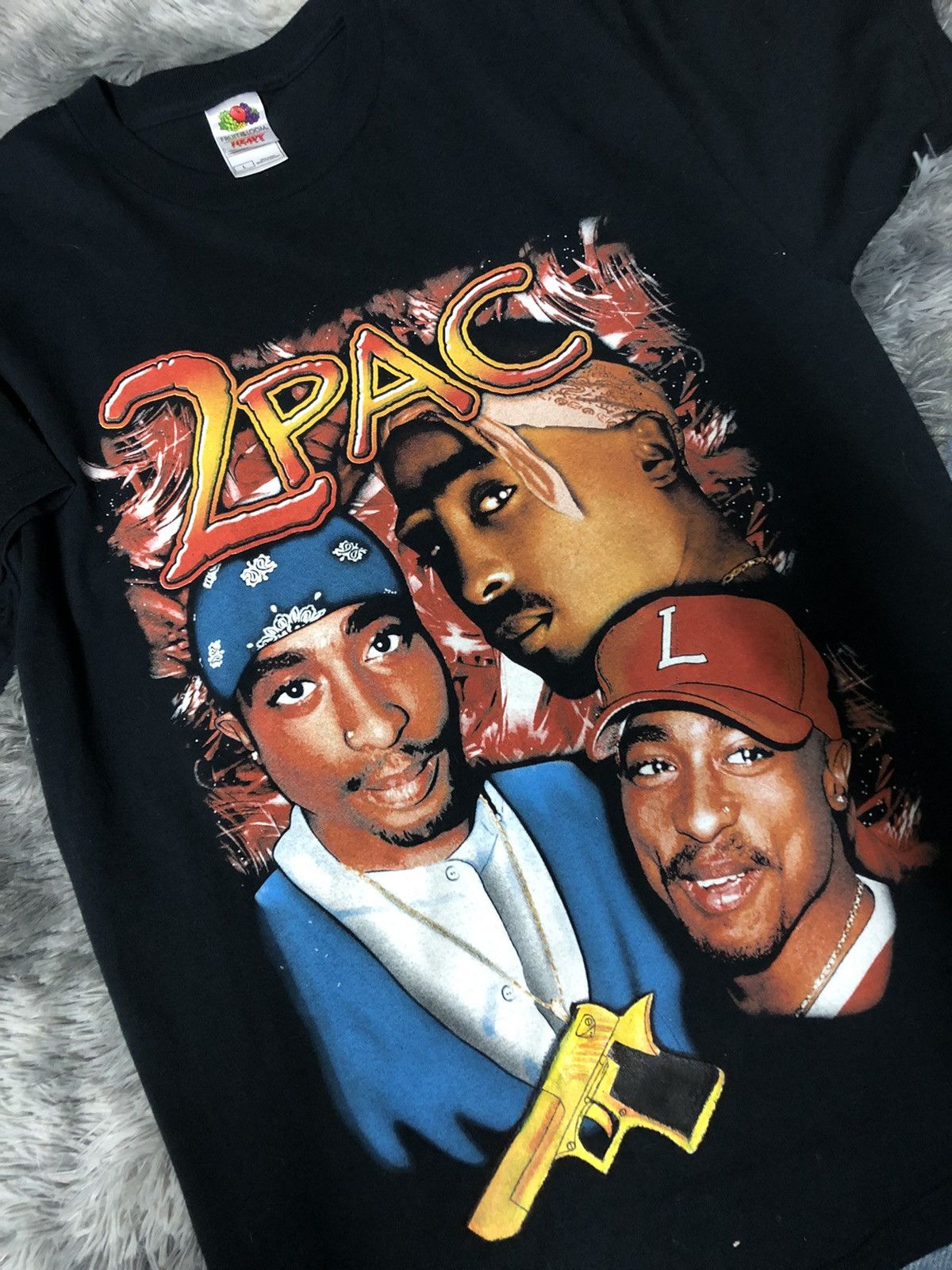 2024 Y2k vintage 90s rap tee 2pac biggie