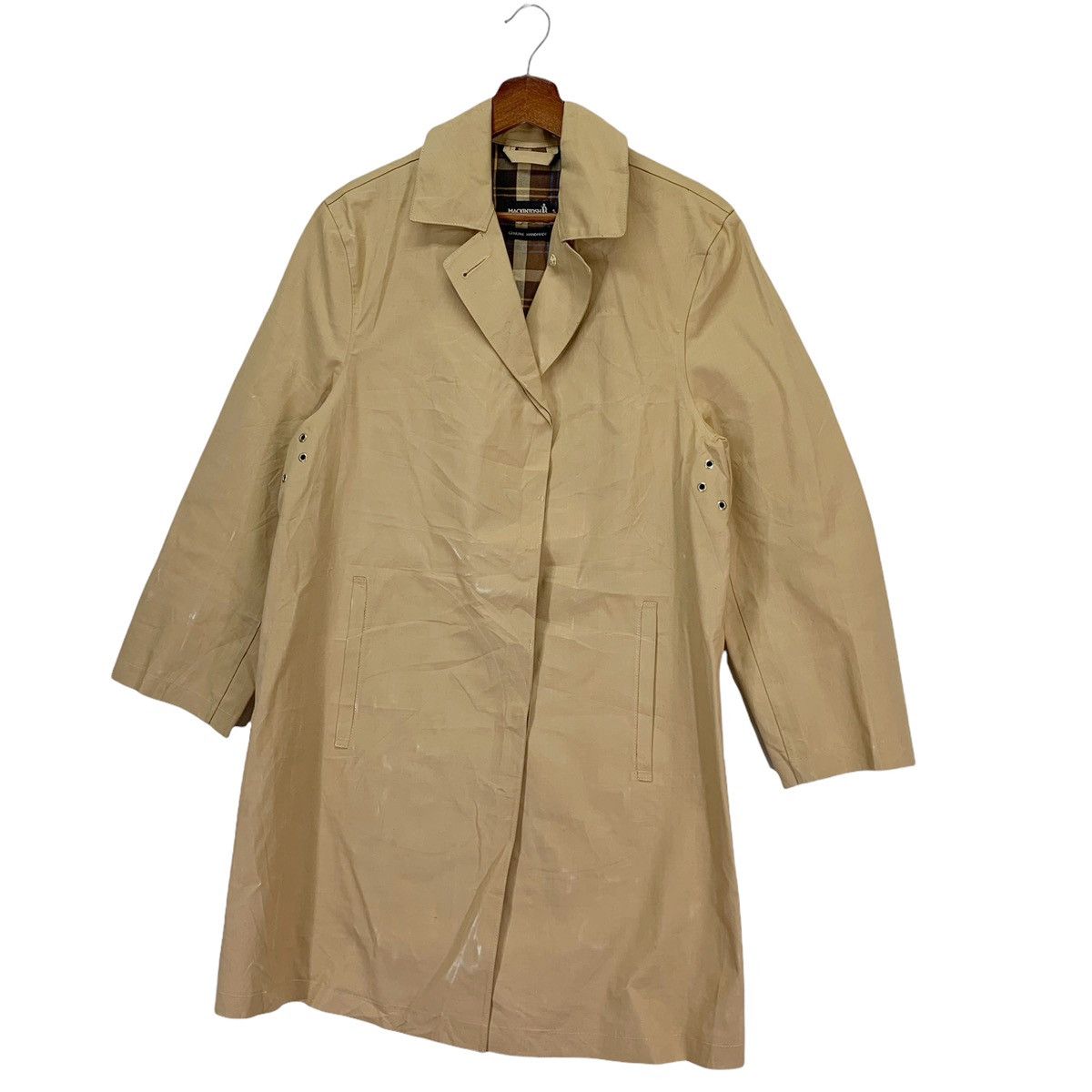 Designer × Handmade × Mackintosh Vintage 90s Mackintosh Long Jacket Size US S / EU 44-46 / 1 - 2 Thumbnail