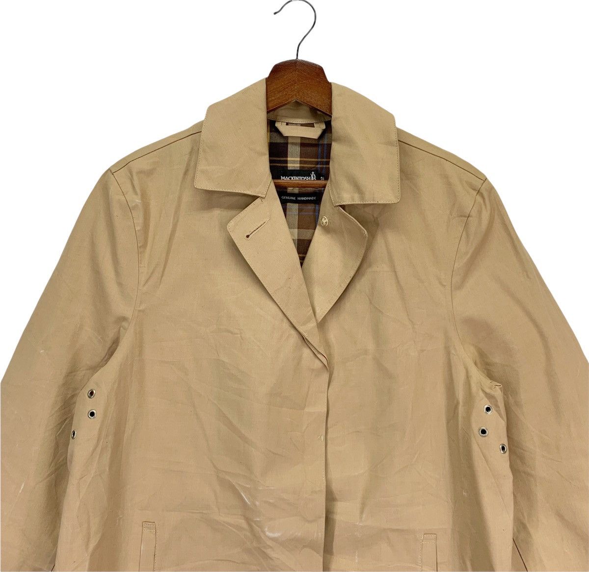 Designer × Handmade × Mackintosh Vintage 90s Mackintosh Long Jacket Size US S / EU 44-46 / 1 - 3 Thumbnail