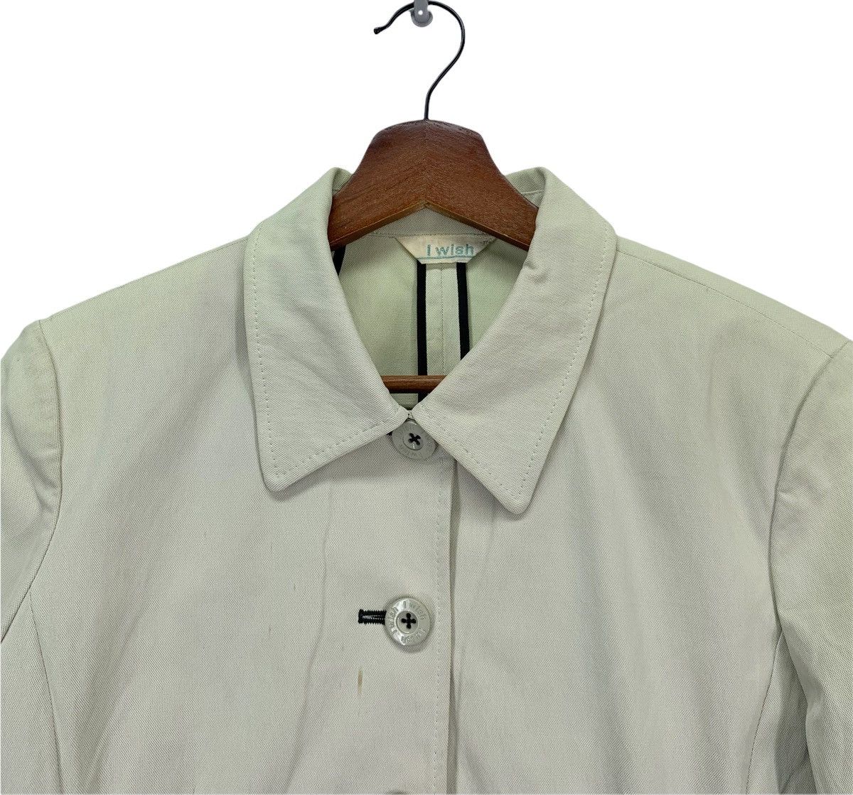 Japanese Brand × Yohji Yamamoto Vintage IWISH By Yohji Yamamoto Coat Size US S / EU 44-46 / 1 - 4 Thumbnail