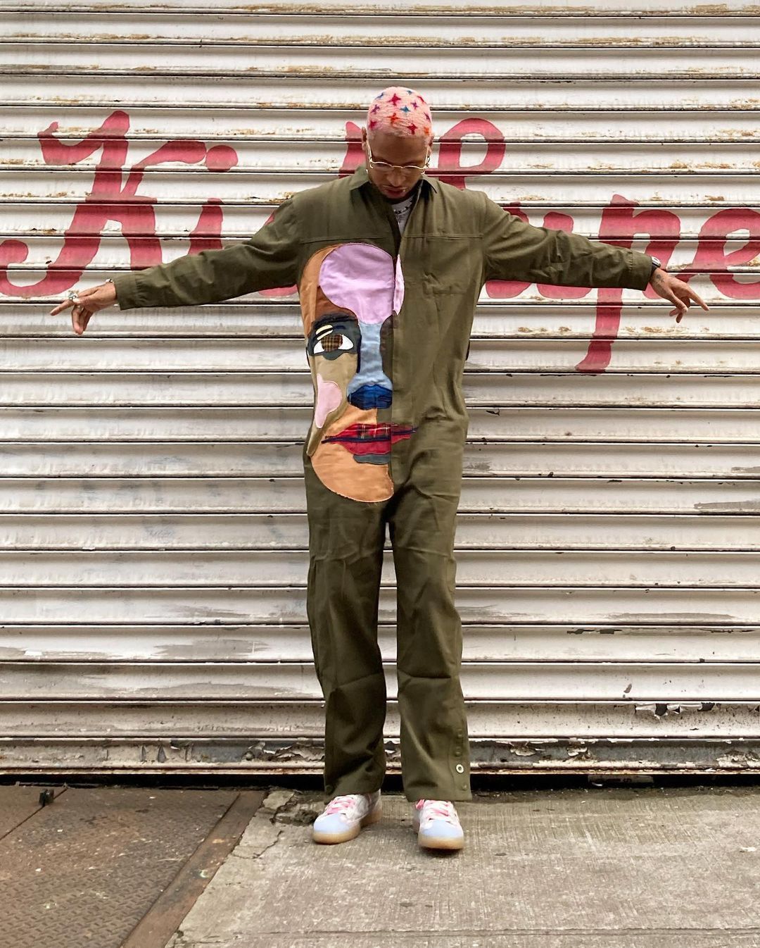 Kidsuper Studios Stitched Face Jumpsuit | Grailed