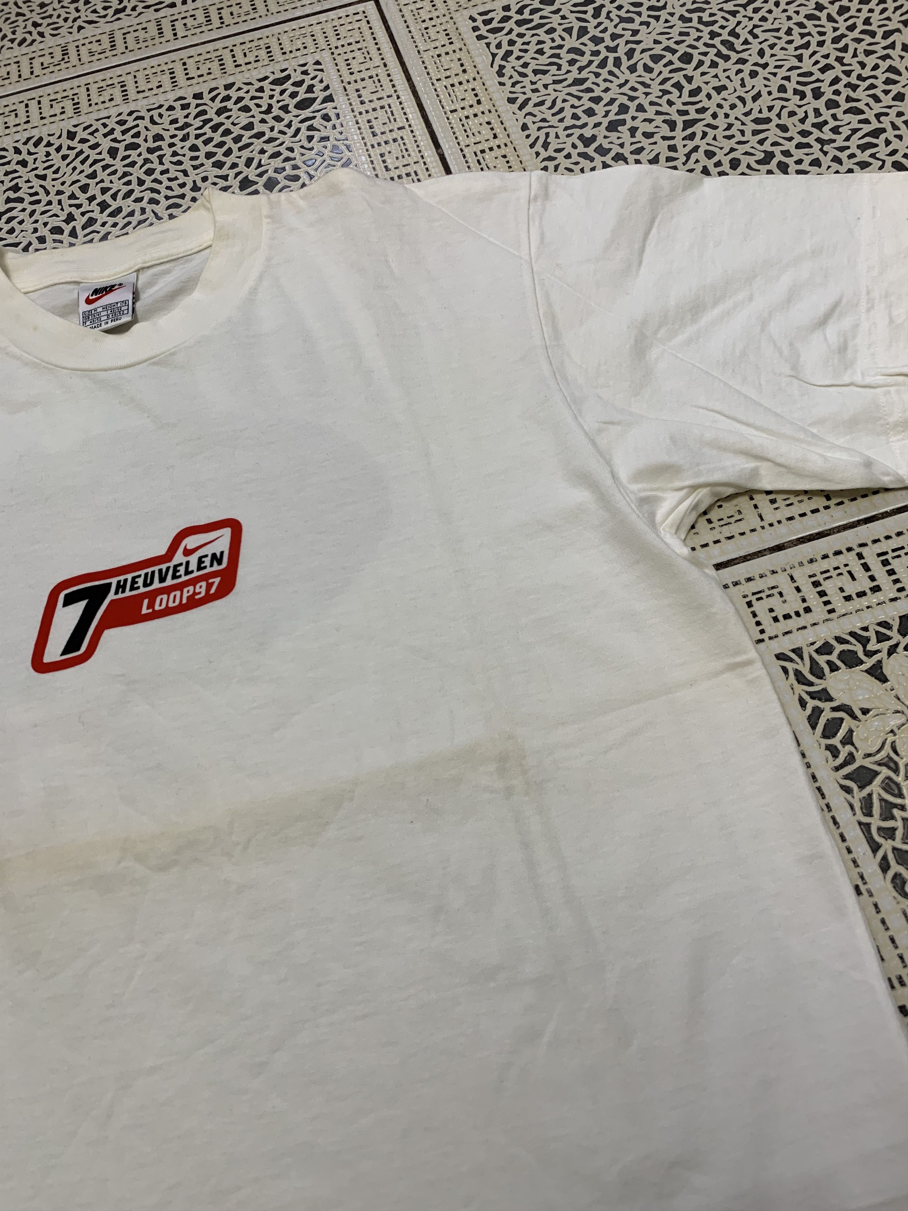 Nike × Vintage Nike Running huevelen loop 97 tee vinatge Rare Size US M / EU 48-50 / 2 - 7 Thumbnail