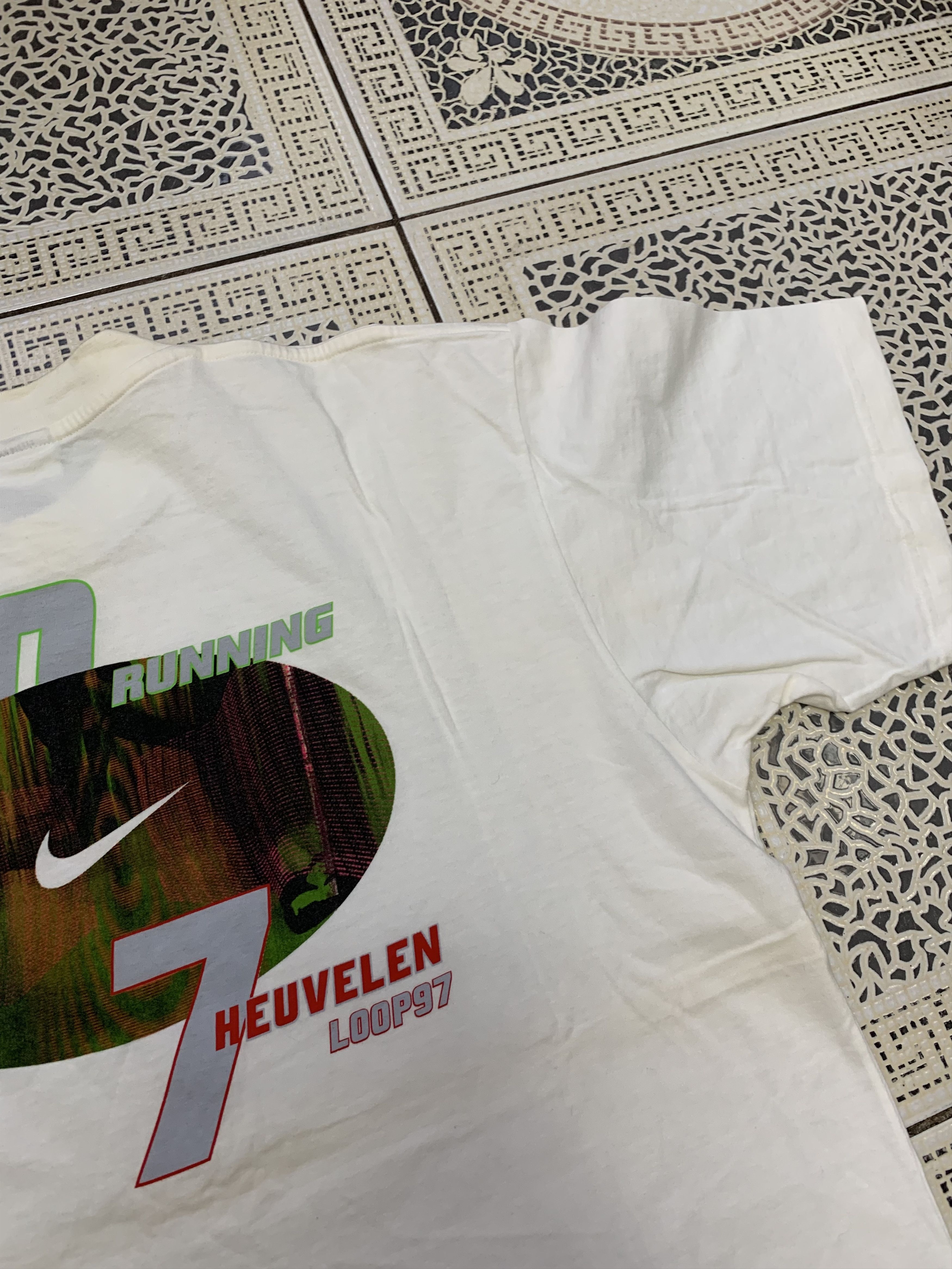 Nike × Vintage Nike Running huevelen loop 97 tee vinatge Rare Size US M / EU 48-50 / 2 - 13 Thumbnail