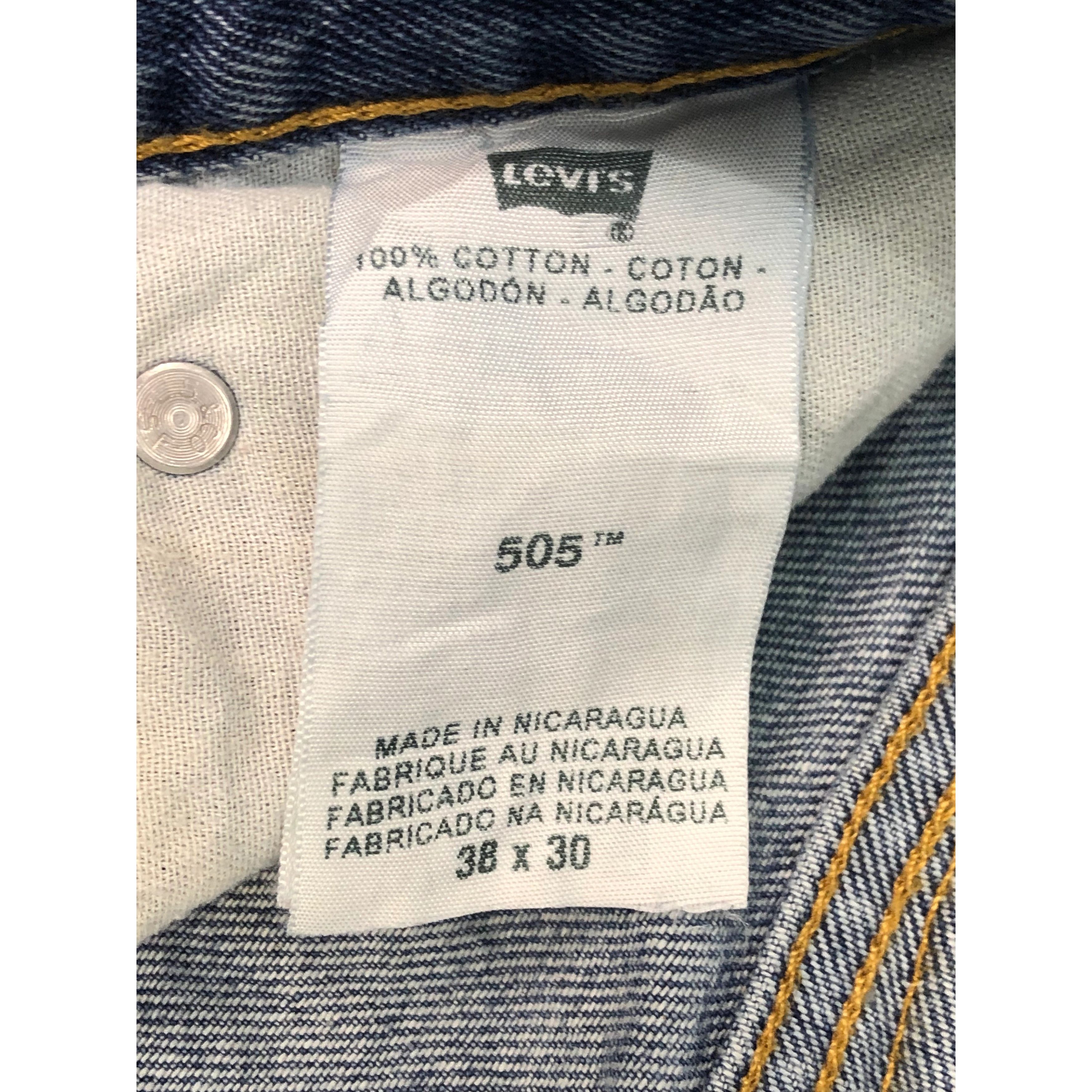 Levi's Vintage Levis 505 Jeans DP0467 Size US 40 / EU 56 - 6 Thumbnail