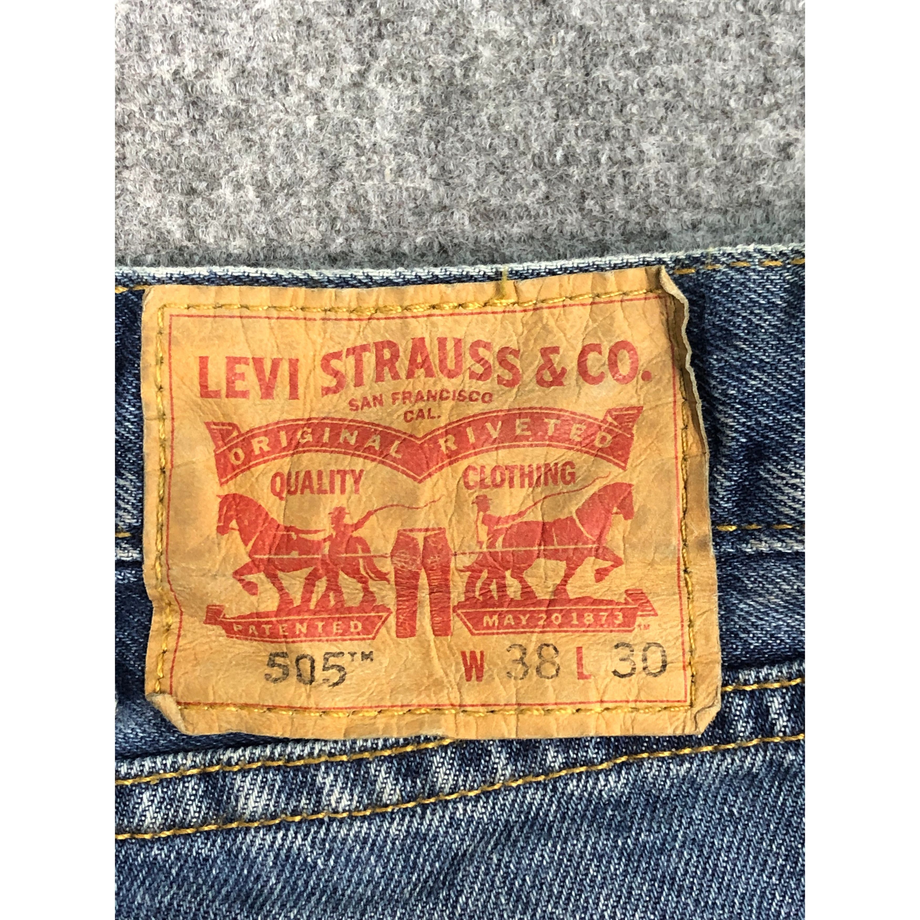 Levi's Vintage Levis 505 Jeans DP0467 Size US 40 / EU 56 - 5 Thumbnail