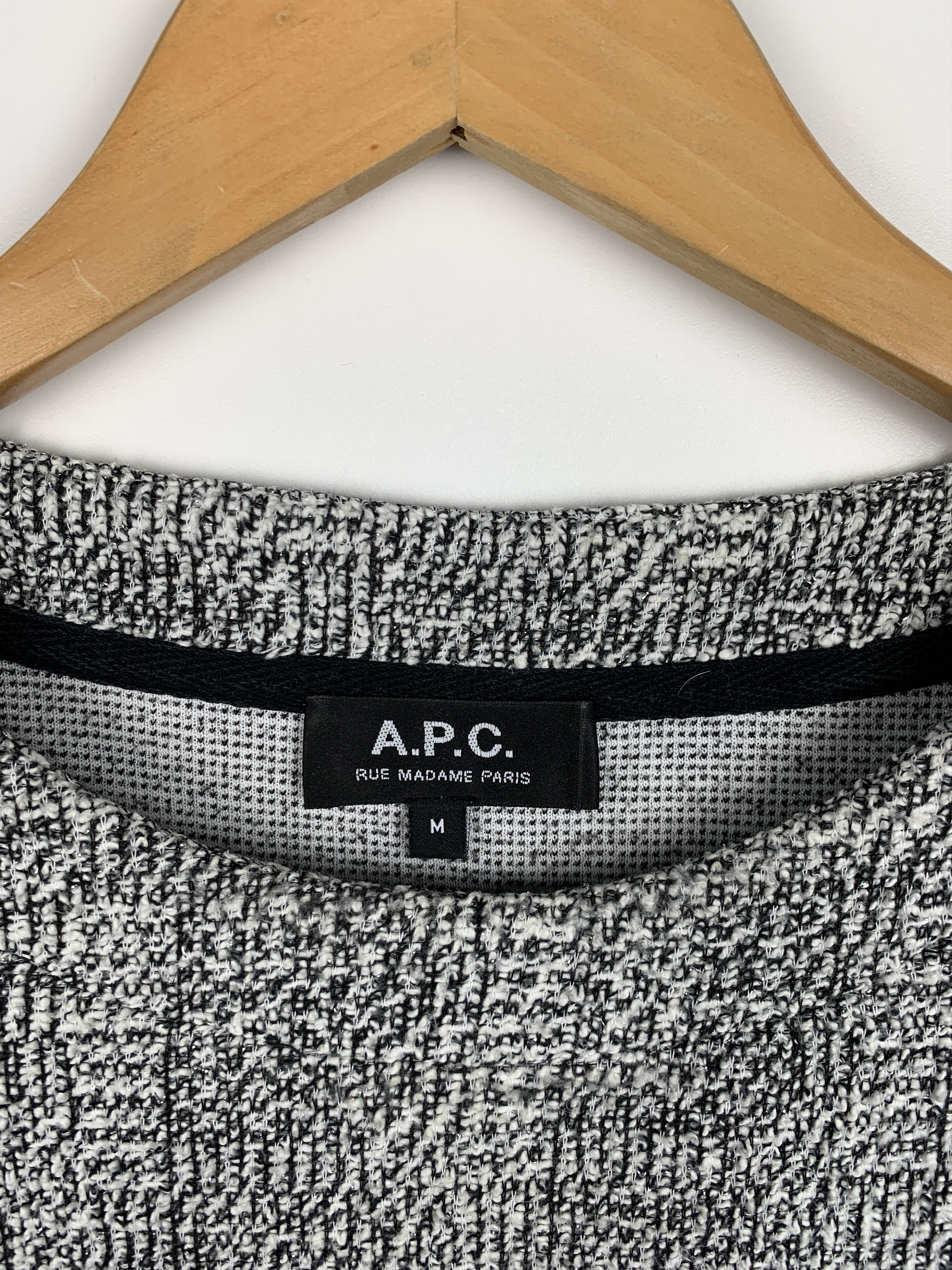 A.P.C. Wmns A.P.C Lurex Cotton Sweater Size M Size US M / EU 48-50 / 2 - 5 Thumbnail