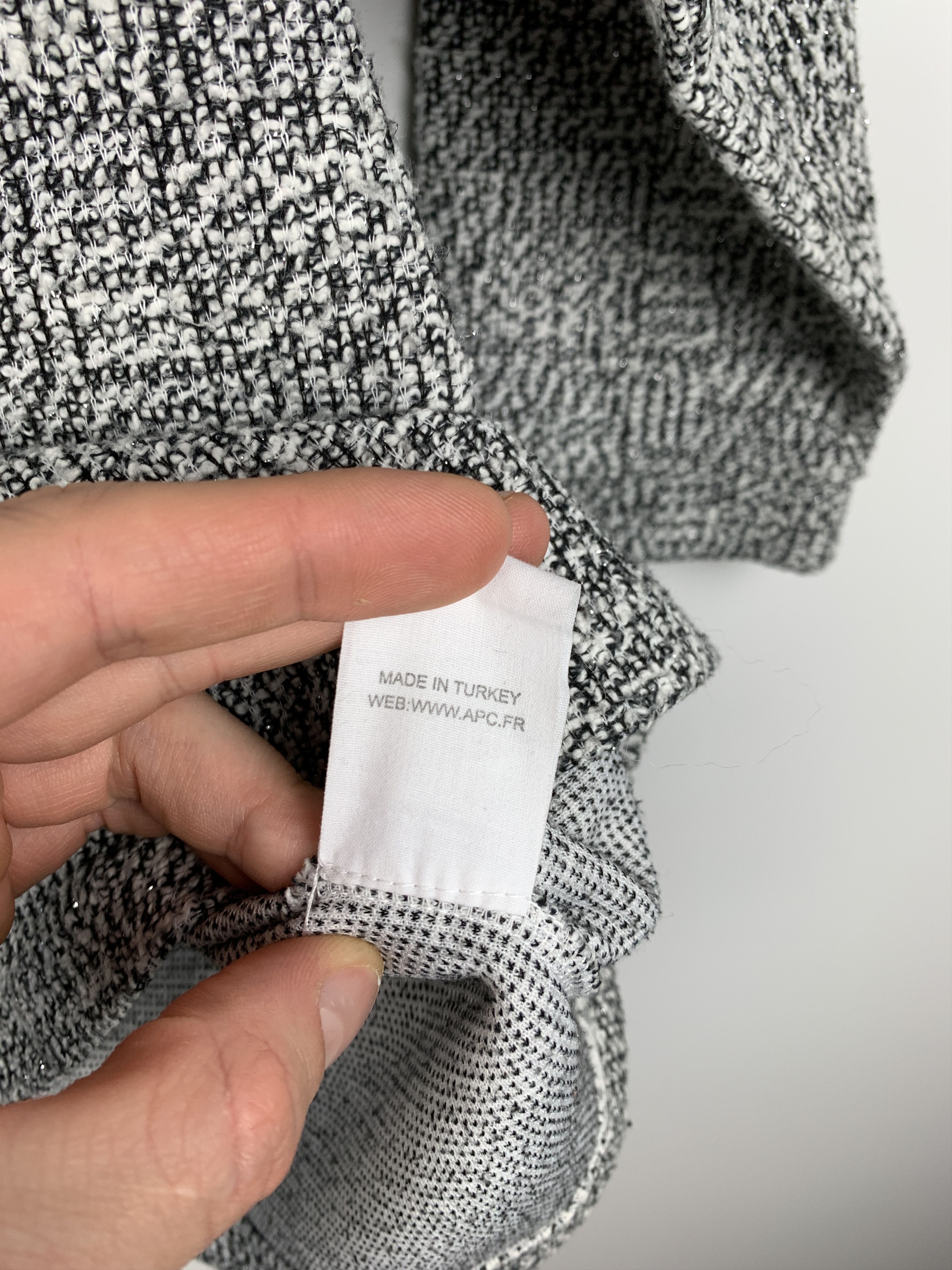 A.P.C. Wmns A.P.C Lurex Cotton Sweater Size M Size US M / EU 48-50 / 2 - 7 Thumbnail