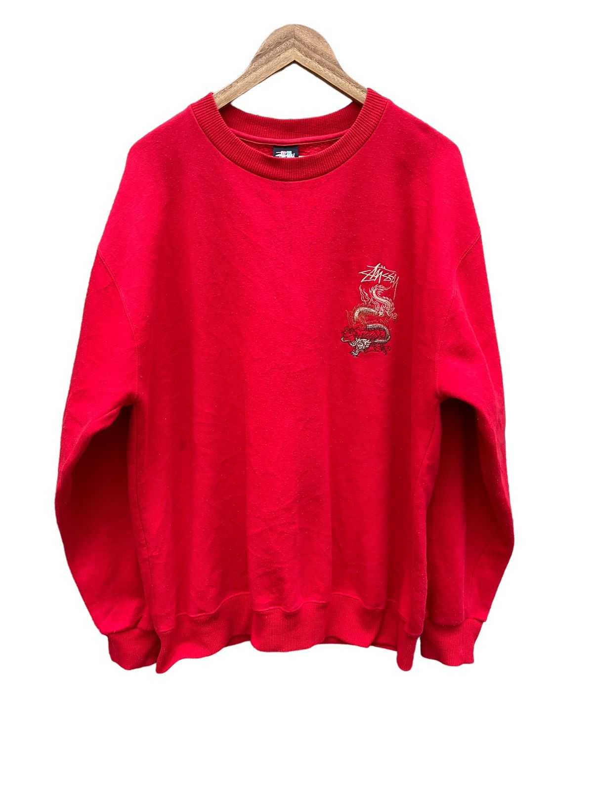Stussy VTG Stussy Dragon Fly Embroidered Sweatshirt 🔥 Very RARE Size US L / EU 52-54 / 3 - 2 Thumbnail
