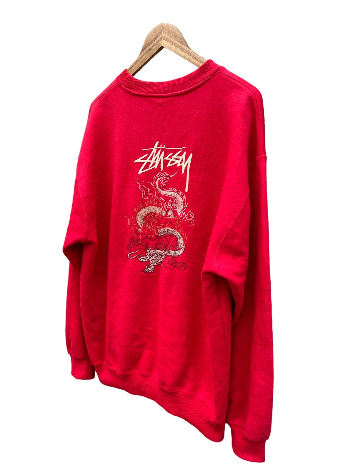 Stussy VTG Stussy Dragon Fly Embroidered Sweatshirt 🔥 Very RARE Size US L / EU 52-54 / 3 - 3 Thumbnail