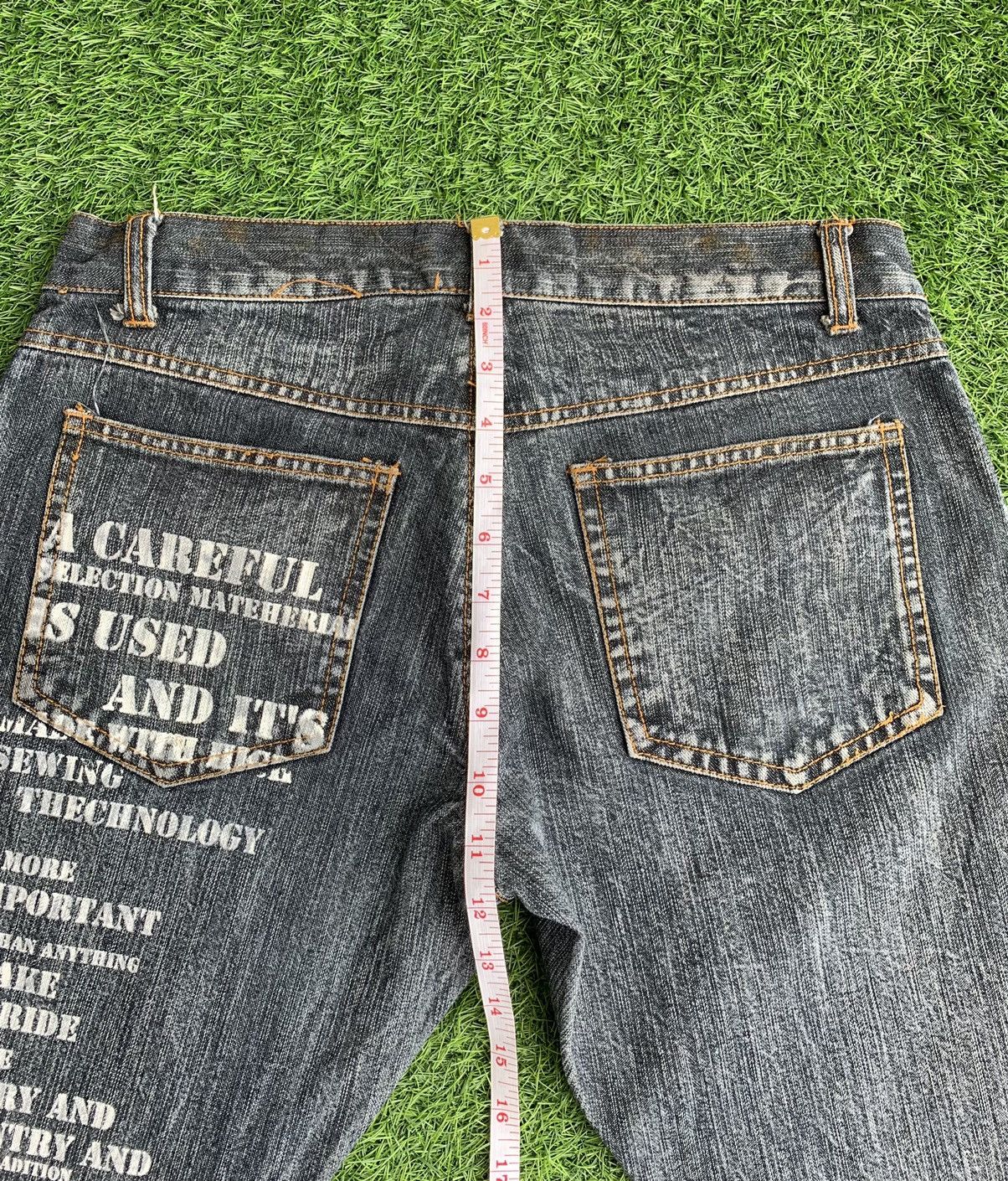 In The Attic × Japanese Brand Rare Japanese Brand In The Attic Patchwork Punk Style Size US 30 / EU 46 - 16 Thumbnail
