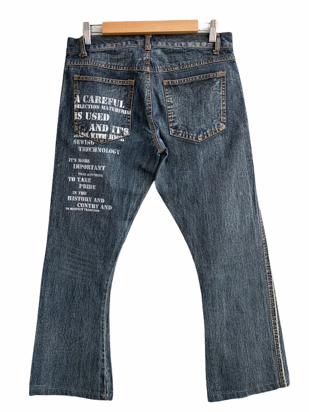 In The Attic × Japanese Brand Rare Japanese Brand In The Attic Patchwork Punk Style Size US 30 / EU 46 - 2 Thumbnail
