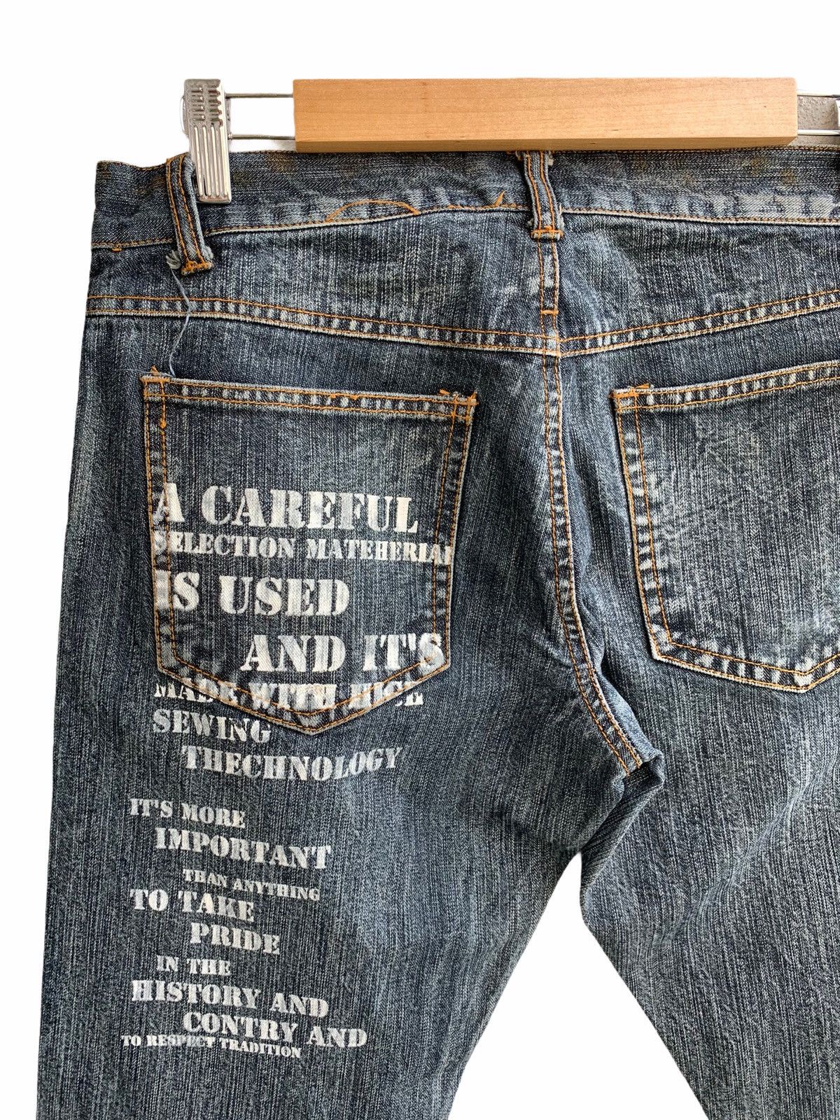 In The Attic × Japanese Brand Rare Japanese Brand In The Attic Patchwork Punk Style Size US 30 / EU 46 - 11 Thumbnail