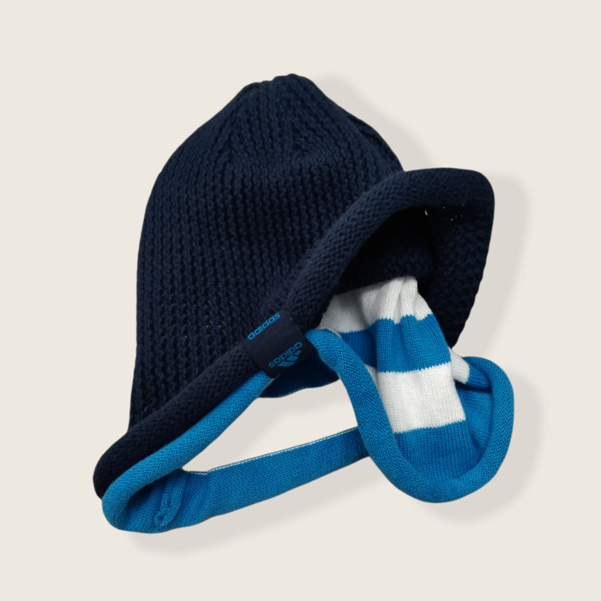 VINTAGE ADIDAS DOUBLE LAYER ROLLS BEANIE