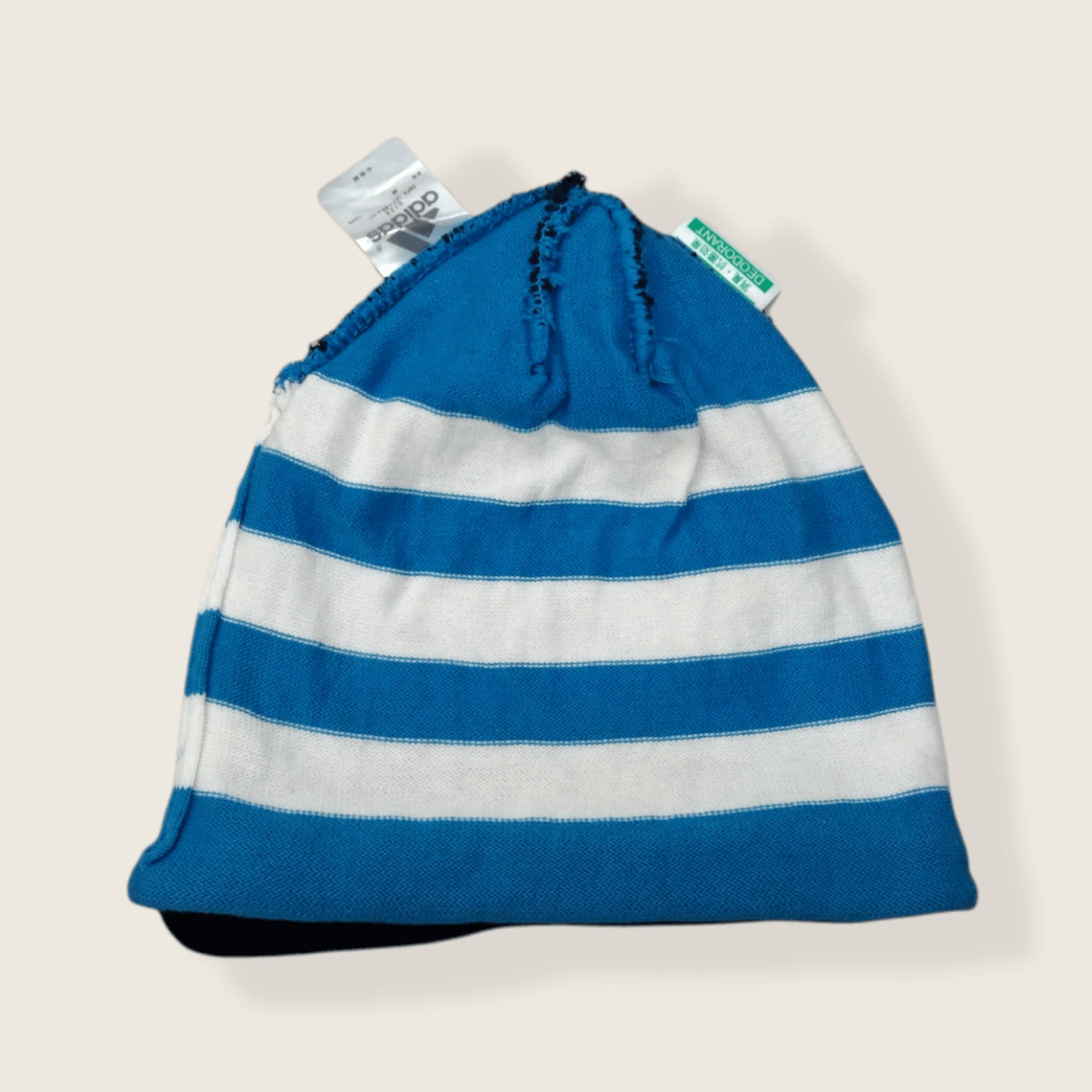 Adidas VINTAGE ADIDAS DOUBLE LAYER ROLLS BEANIE Size ONE SIZE - 4 Thumbnail