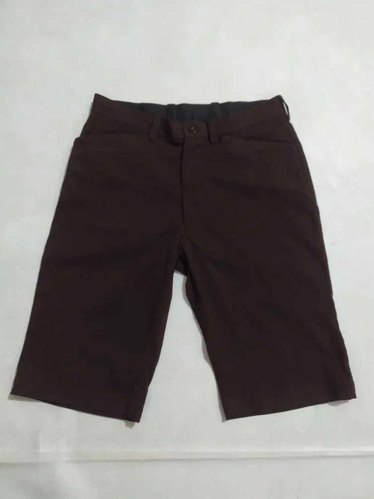 image of Yohji Yamamoto All Against Risk D'urban Short Pants in Brown, Men's (Size 29)