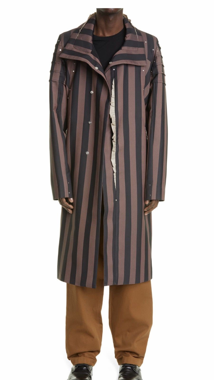 Kiko Kostadinov Kiko Kostadinov Norman stripe armor coat. 44/S. $1650 Size US S / EU 44-46 / 1 - 1 Thumbnail