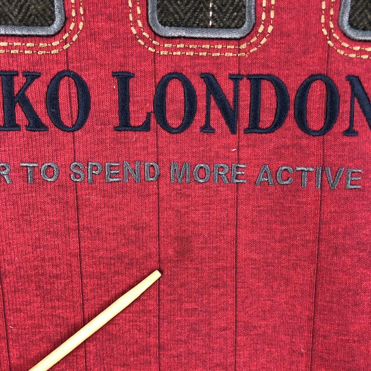 Michiko Koshino London × Vintage Vintage Michiko London Jeans Sweatshirt Size US L / EU 52-54 / 3 - 6 Thumbnail