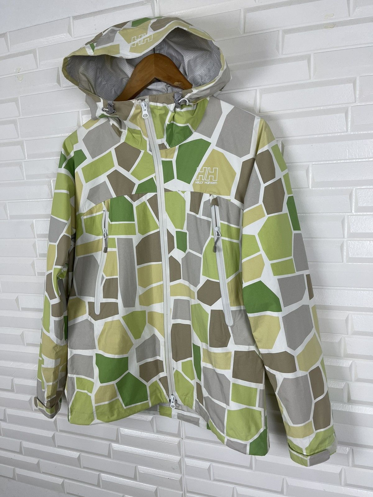 Helly Hansen 💥Stunning Color Block HELLY HANSEN Windbreaker Hoodie Size US M / EU 48-50 / 2 - 2 Thumbnail