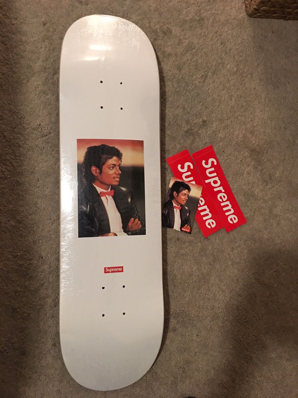 Supreme Supreme Michael Jackson Skateboard | Grailed