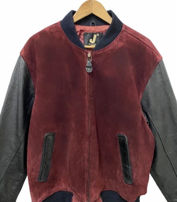 Leather Mr Junko Japanese Designer Suede Varsity Jacket Size US M / EU 48-50 / 2 - 6 Thumbnail