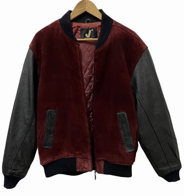 Leather Mr Junko Japanese Designer Suede Varsity Jacket Size US M / EU 48-50 / 2 - 4 Thumbnail