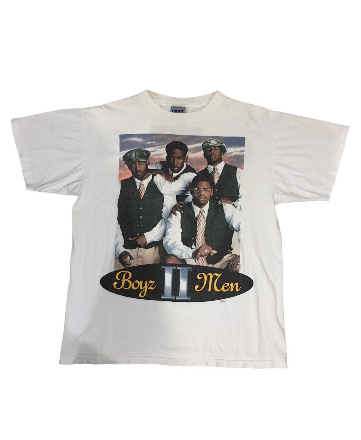 Vintage boys ll men hip hop group 95 tee