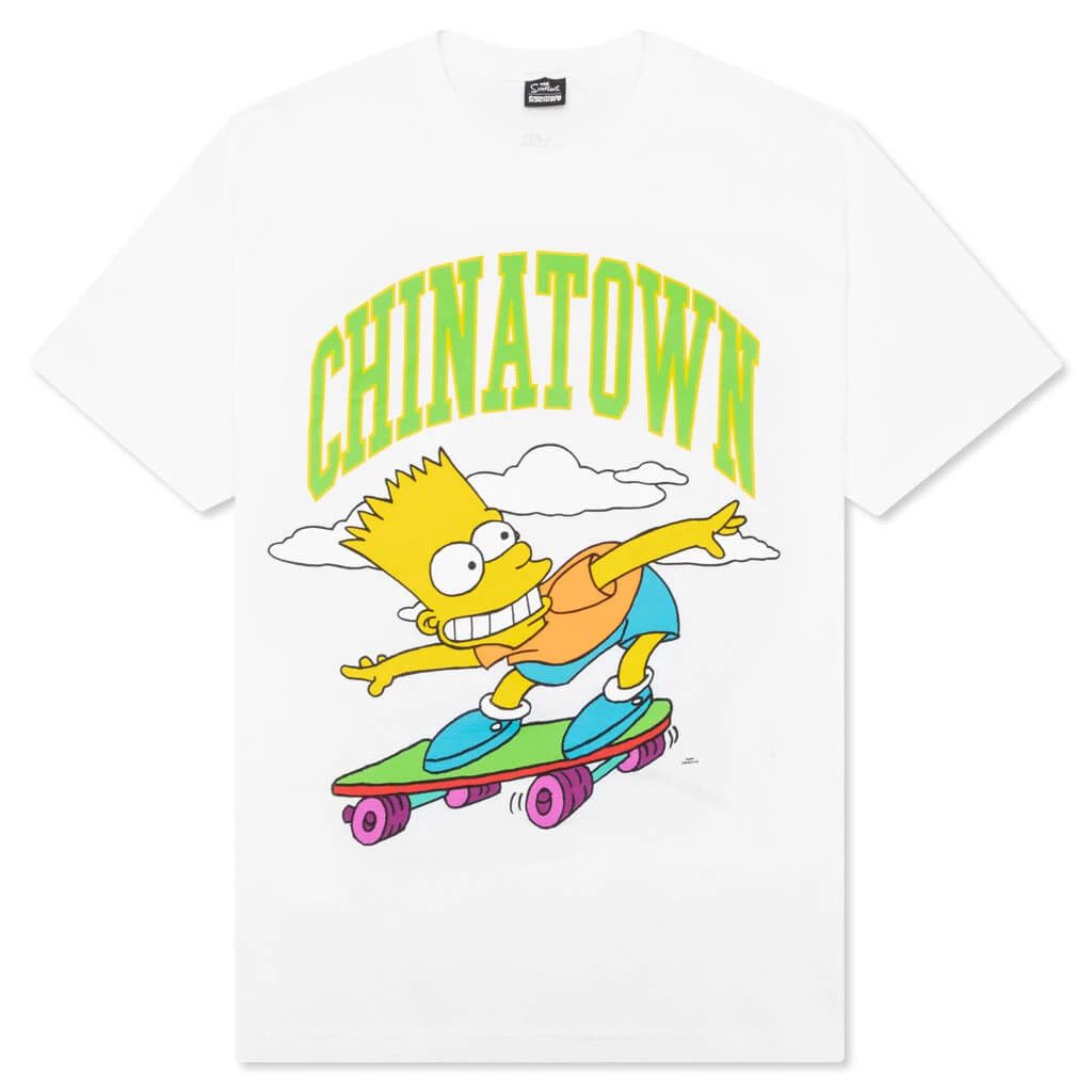 Chinatown Market Lisa Simpson Arc Logo Black Tee outlet M