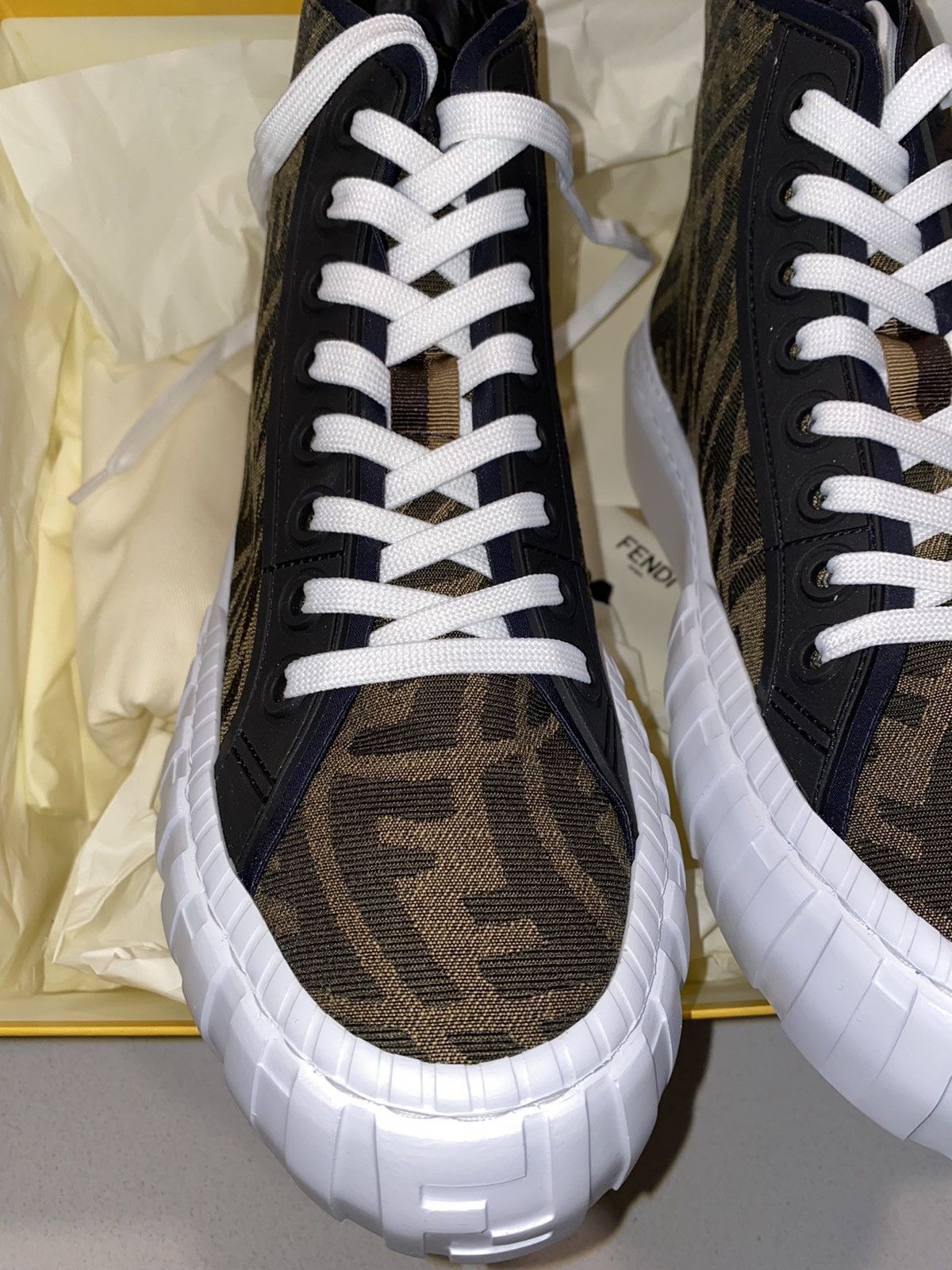 Fendi Fendi FF vertigo sneakers Size US 9 / EU 42 - 6 Thumbnail