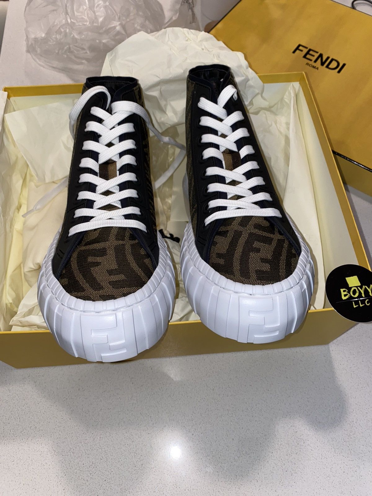 Fendi Fendi FF vertigo sneakers Size US 9 / EU 42 - 2 Thumbnail