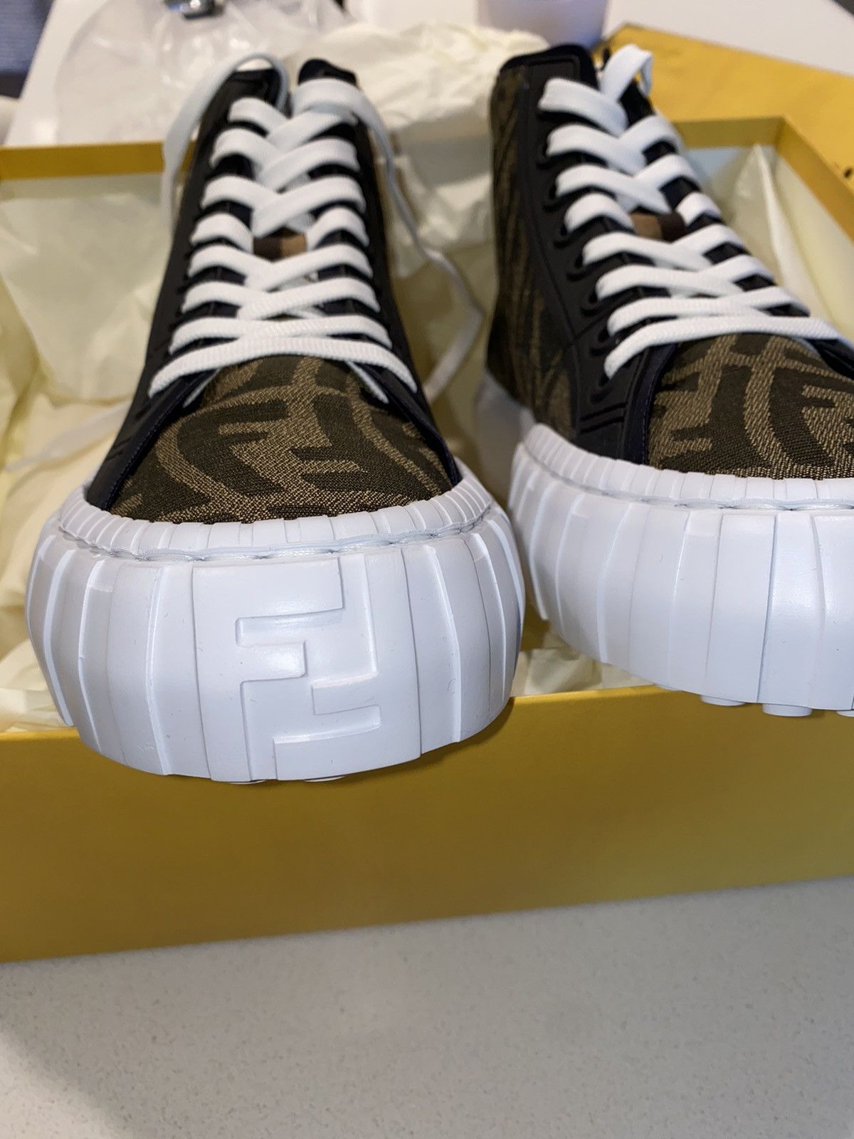 Fendi Fendi FF vertigo sneakers Size US 9 / EU 42 - 3 Thumbnail