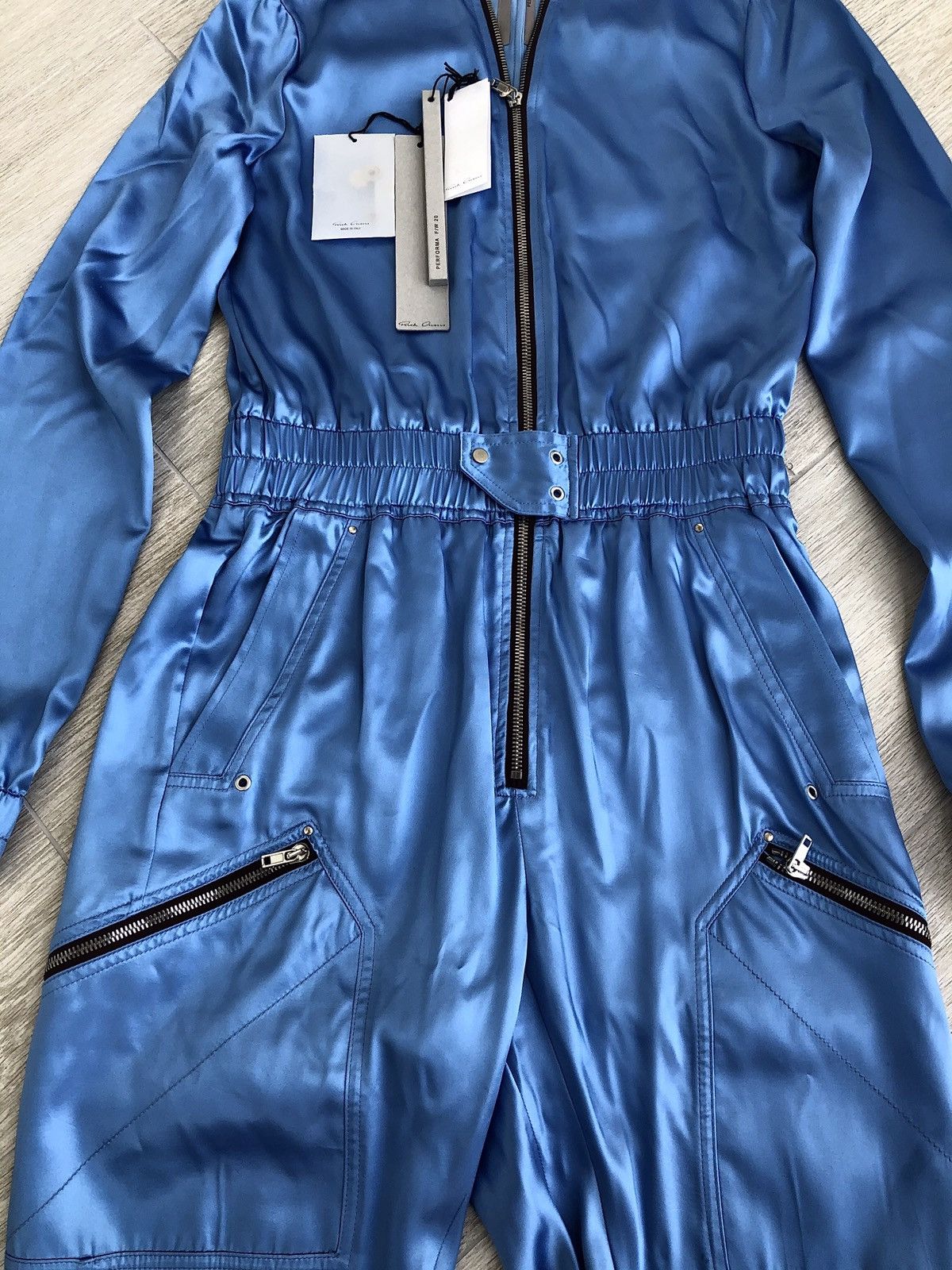 Rick Owens × Rick Owens Drkshdw NEW ⚡️ NUBLU PERFORMA BODYBAG JUMPSUIT RARE CARTI TYRONE Size M / US 6-8 / IT 42-44 - 2 Thumbnail