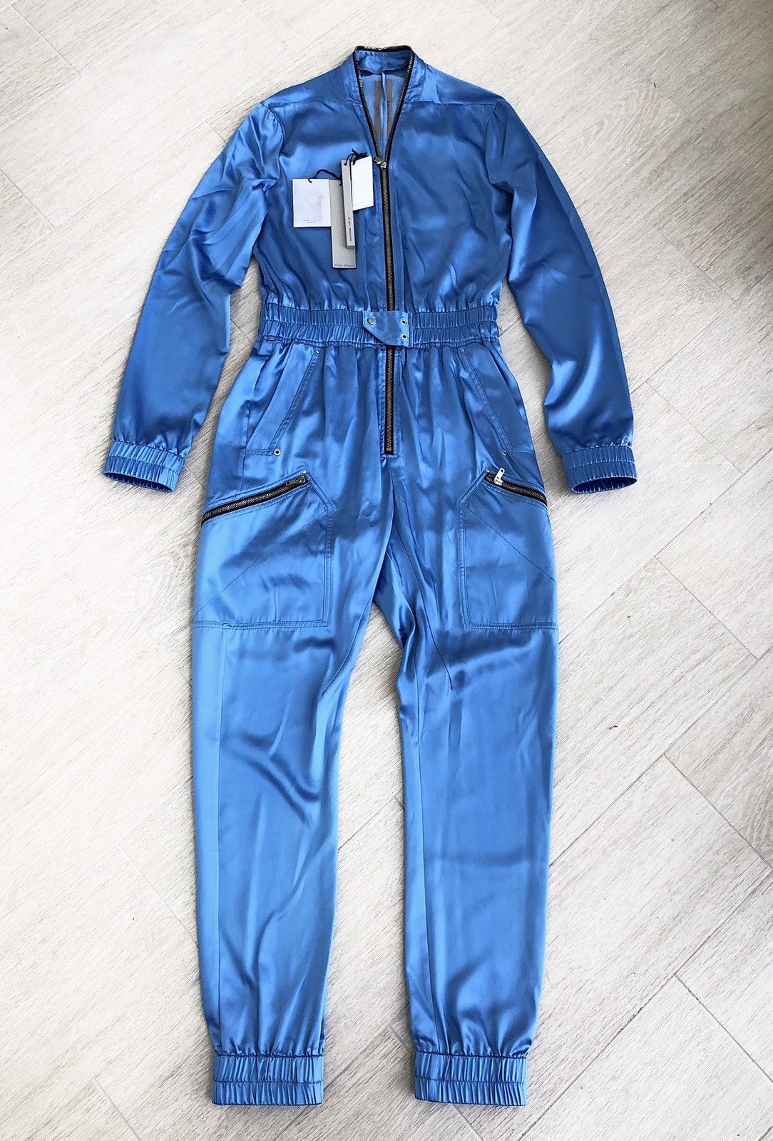 Rick Owens × Rick Owens Drkshdw NEW ⚡️ NUBLU PERFORMA BODYBAG JUMPSUIT RARE CARTI TYRONE Size M / US 6-8 / IT 42-44 - 1 Thumbnail